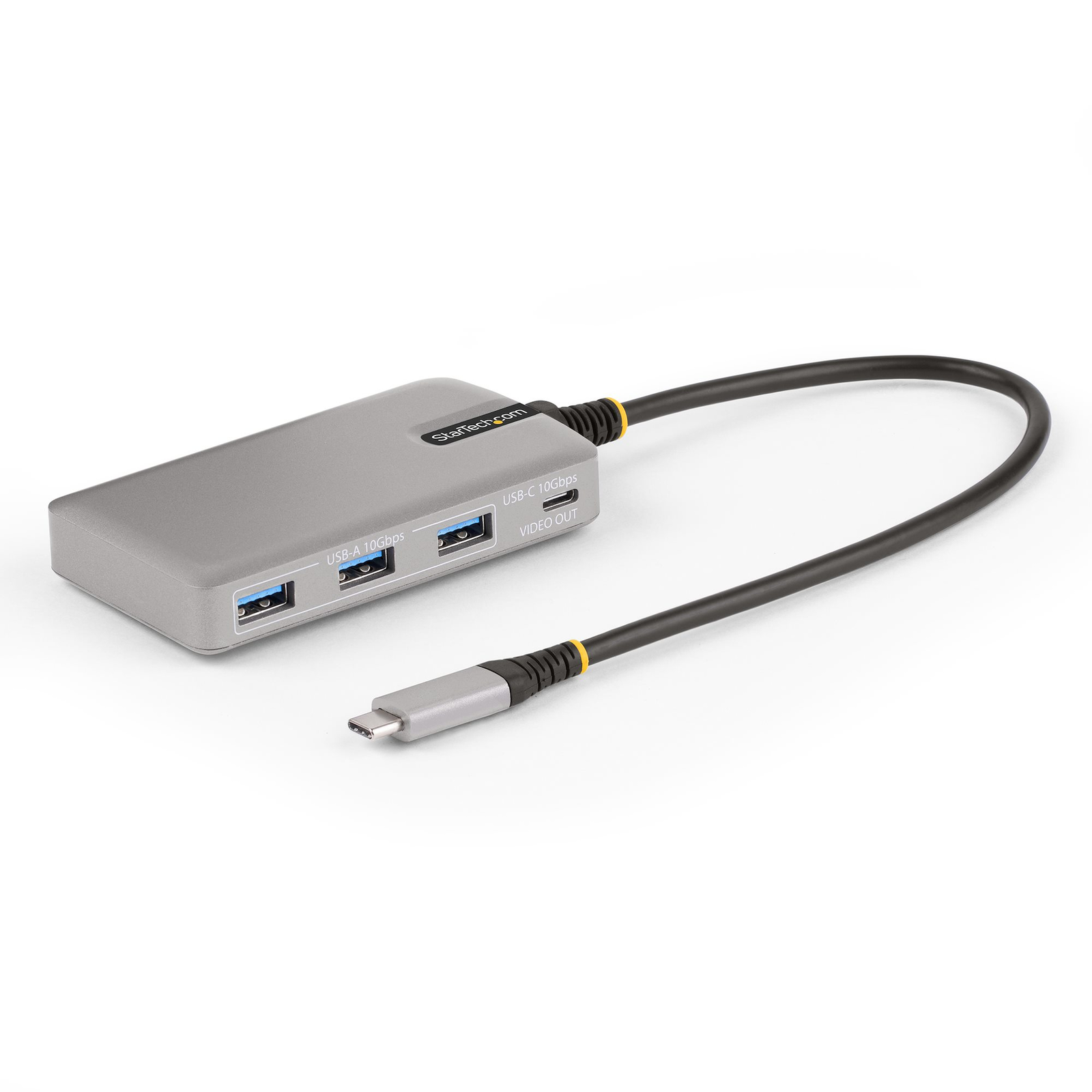 StarTech.com 4-port USB-C Hub with DP Alt Mode Video Output 4K 60Hz