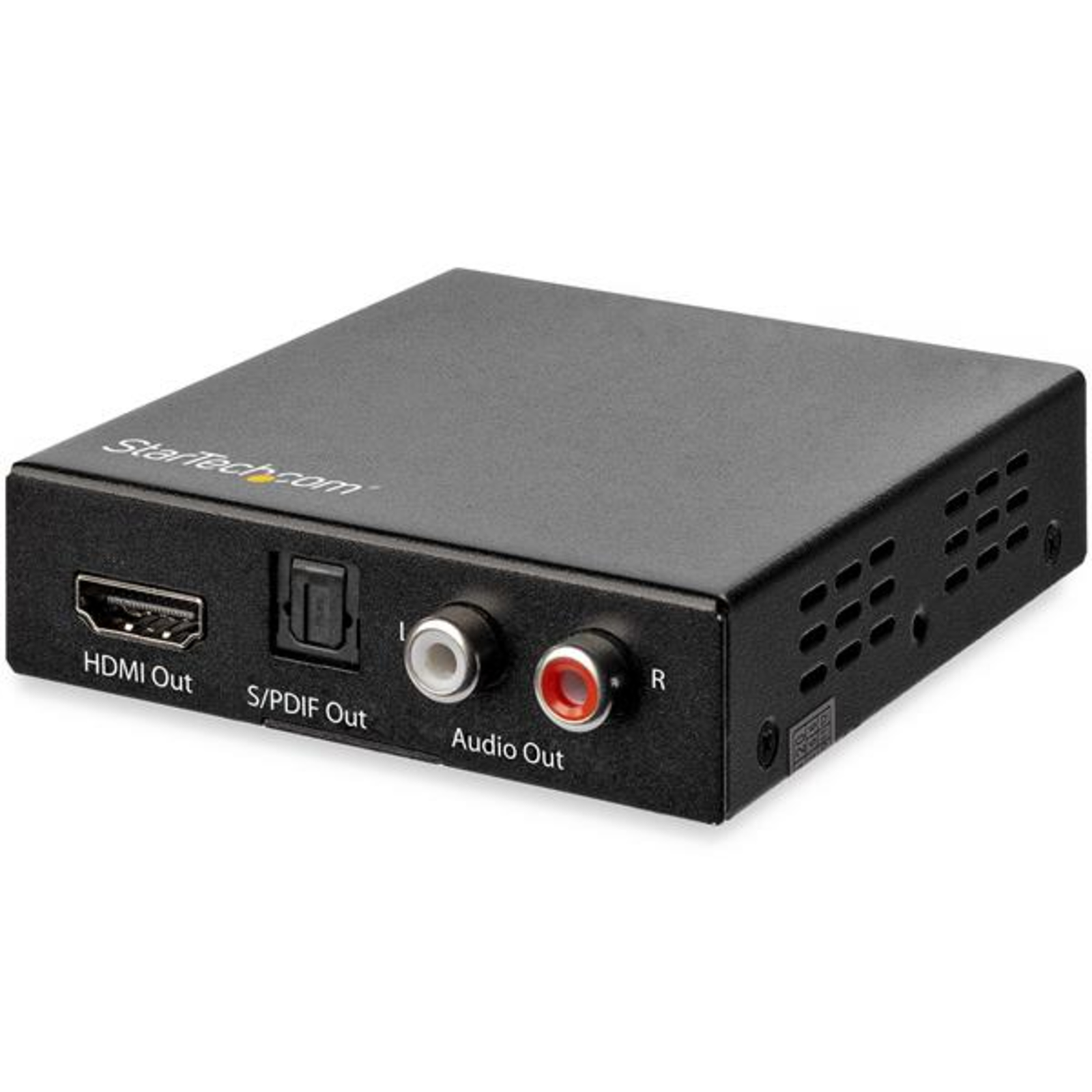 StarTech.com 4K HDMI Audio Extractor 4K 60Hz HDMI Audio Sound Splitter HDR SPDIF Optical Audio
