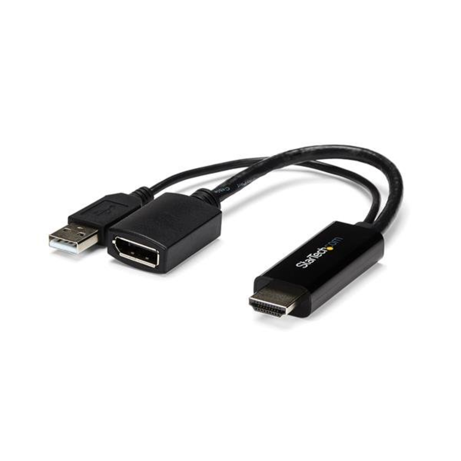 StarTech.com HDMI to DisplayPort Adapter 4K 3840 X 2160 Pixels 1080p 720p 120 Hz Black