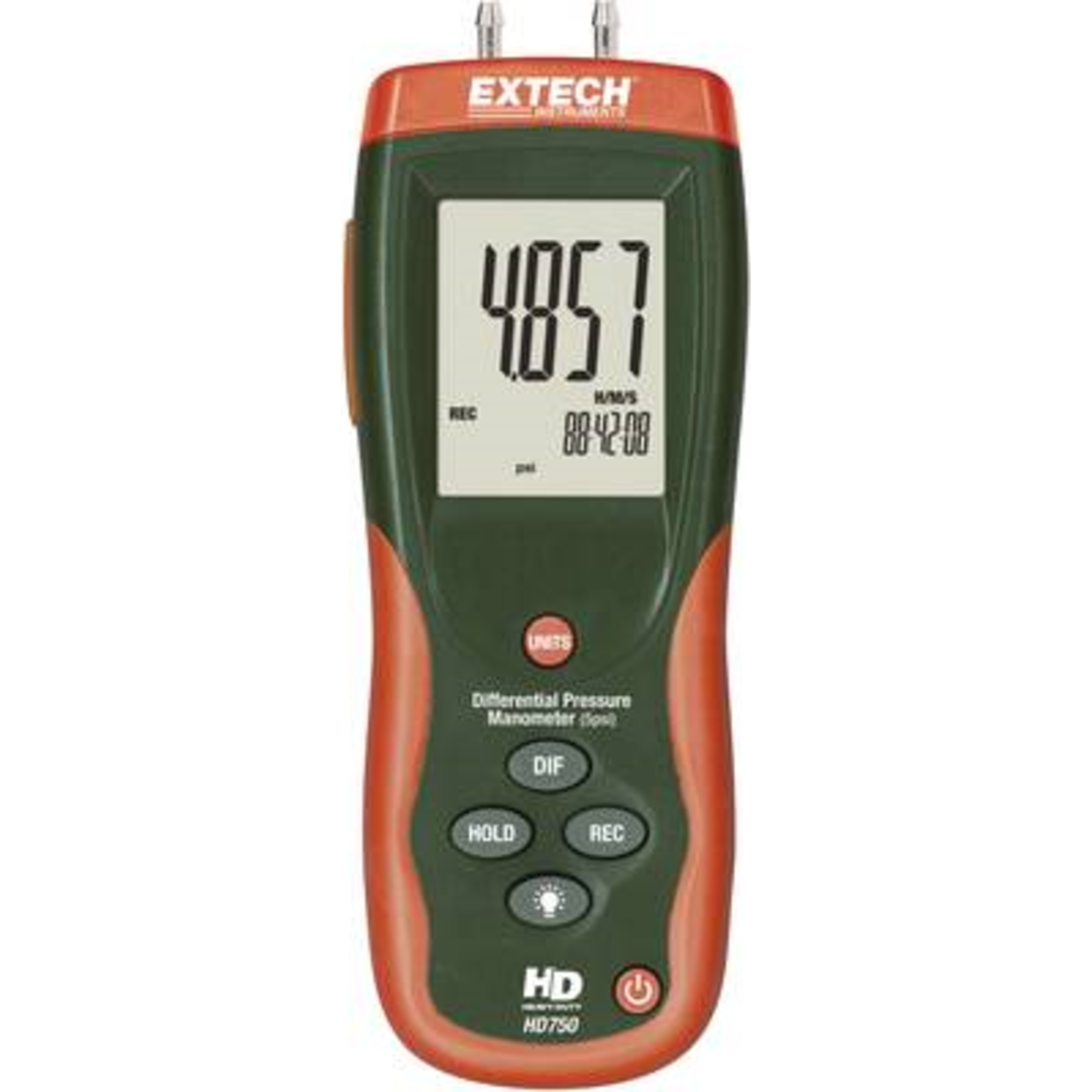 Extech HD750 Pressure Gauge Air Pressure 0 0.3447 Bar