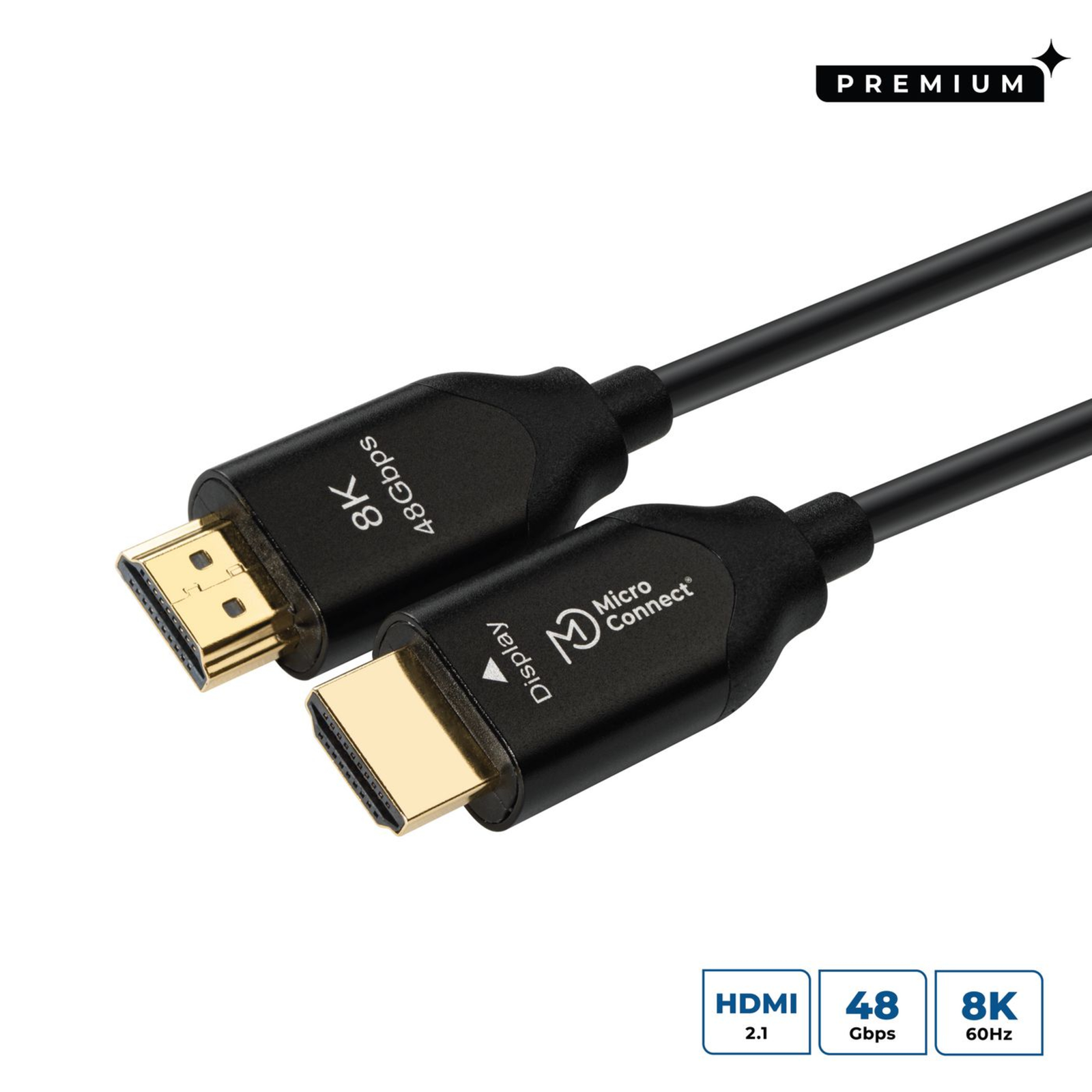 Micro Connect Ultra High Speed Active Optic HDMI 2.1 8K Cable 50m