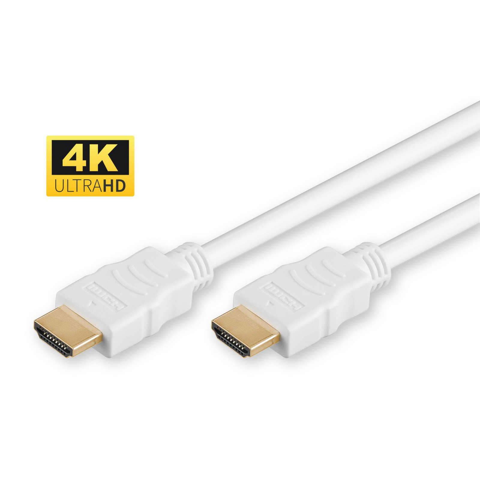 Micro Connect HDMI High Speed Cable 5m White High Speed HDMI with