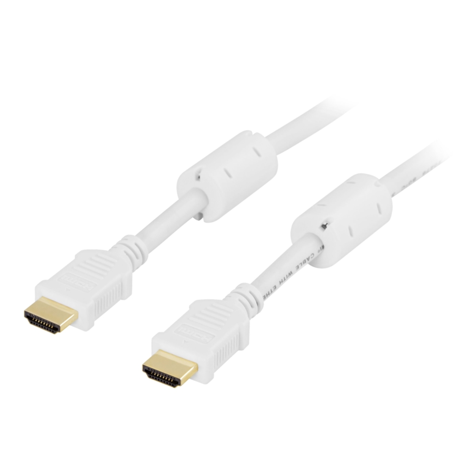 Deltaco HDMI-1020A 2 M HDMI Type A (Standard) HDMI Type A (Standard) 3D White