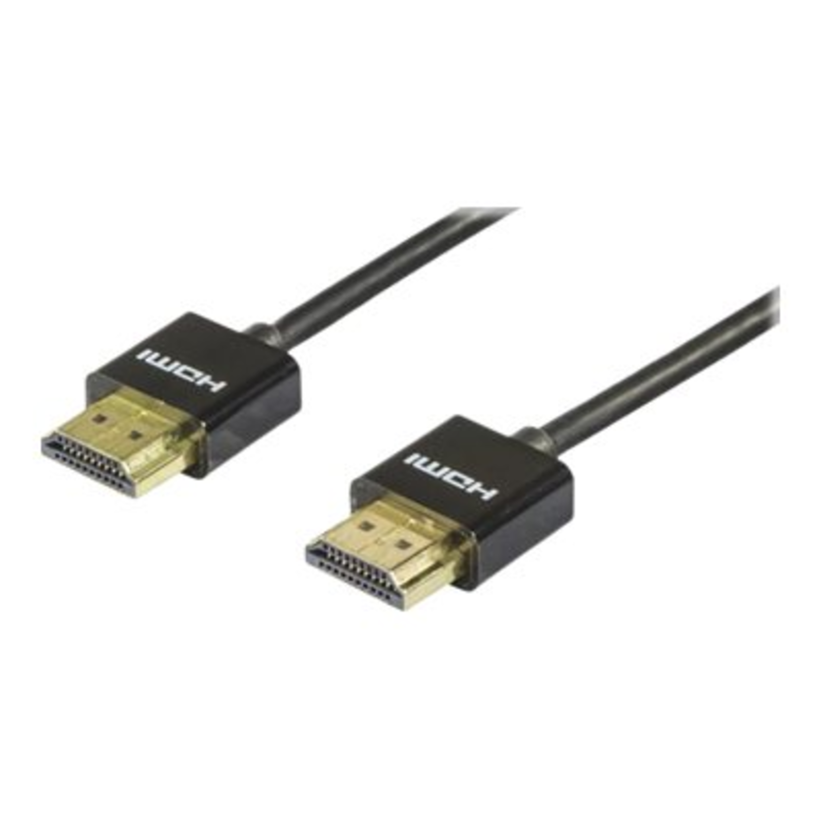 Deltaco HDMI-1091 1 M HDMI Type A (Standard) HDMI Type A (Standard) 3D 18.6 Gbit/s Black