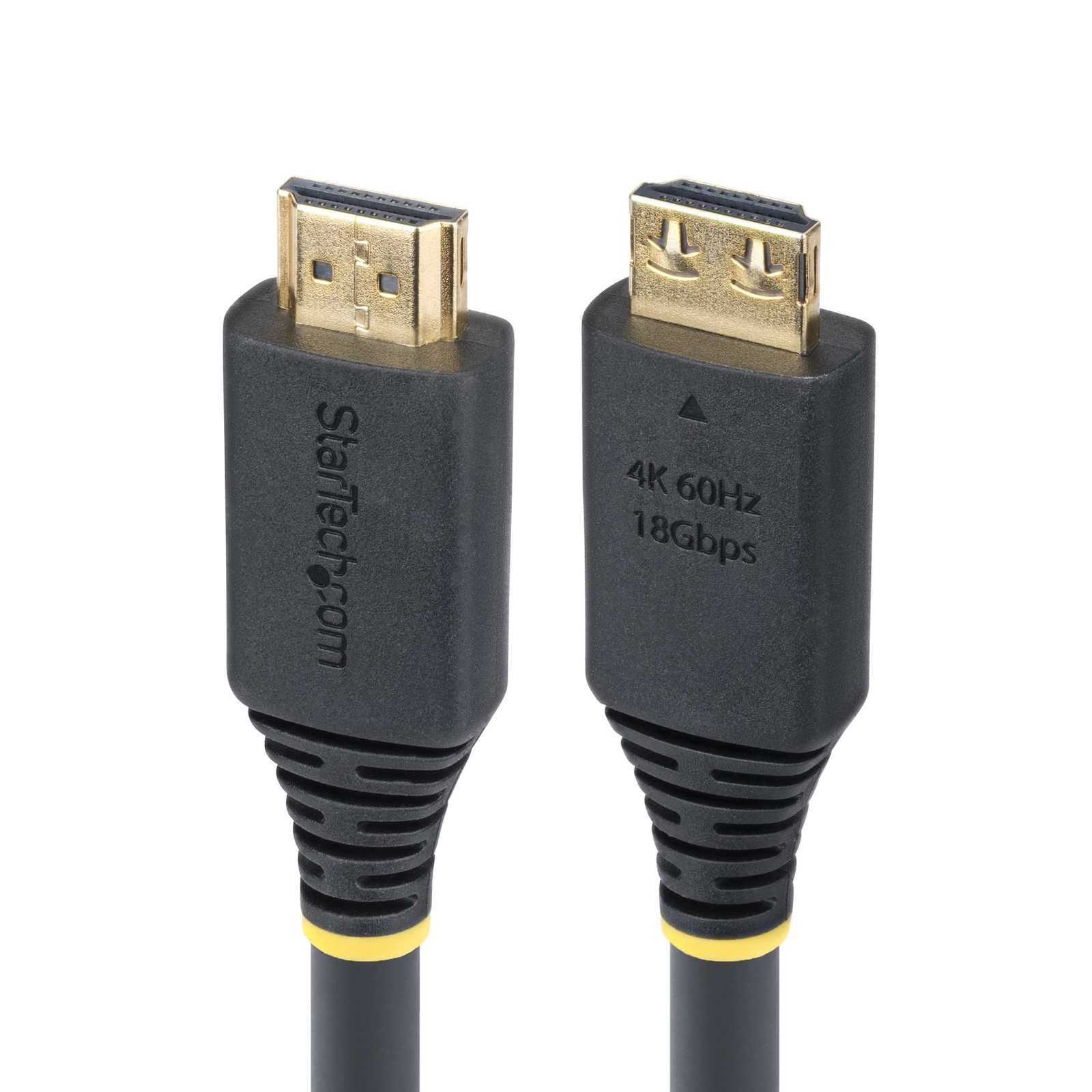 StarTech 20ft 6m Active HDMI Cable W/Gripping Connectors High Speed CableEthernet Male to 6.1 M