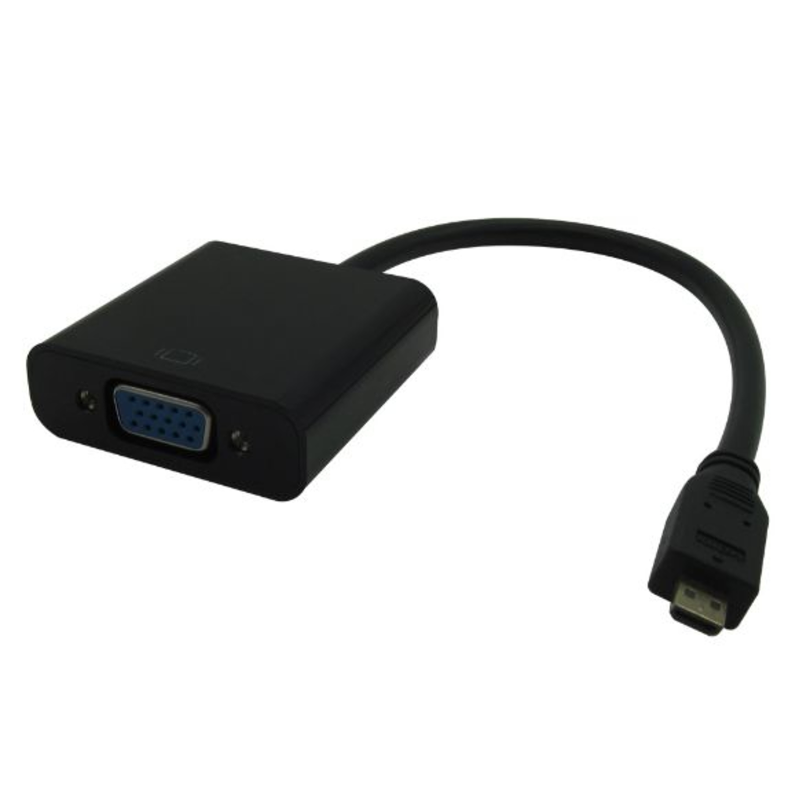 Micro Connect HDMI Micro VGA Adapter M-F HDMI Micro D Type VGA 25cm