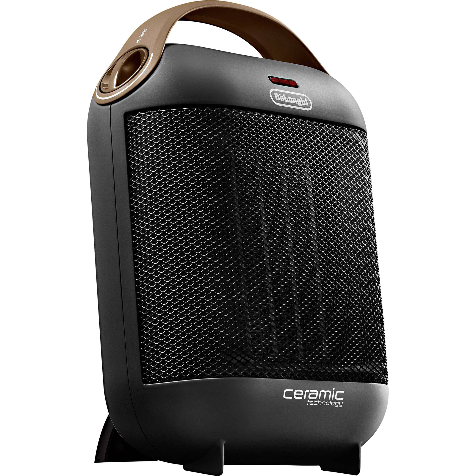 DeLonghi HFX30C18.AG Ceramic Fan Heater 55 M Grey