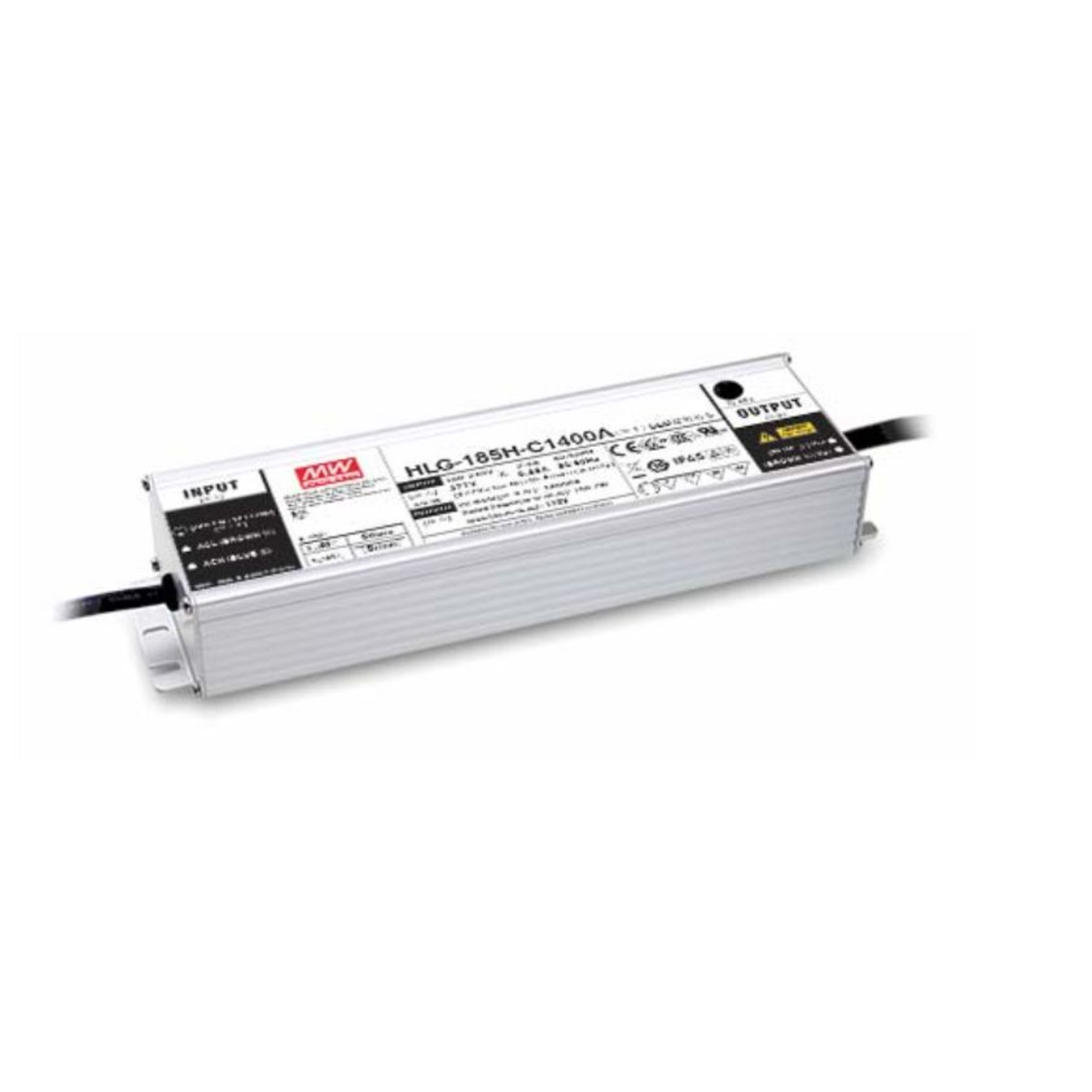 Meanwell MEAN WELL HLG-185H-C700B 185 W IP20 90 305 V 0.7 A 286 V 68 Mm