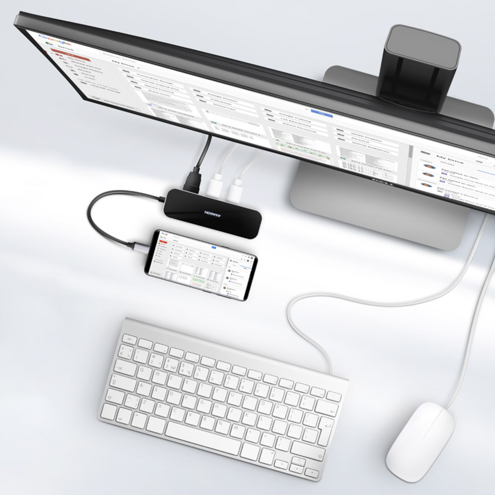 Axagon HMC-6GL Portable USB-C 3.2 Docking Station (Black)