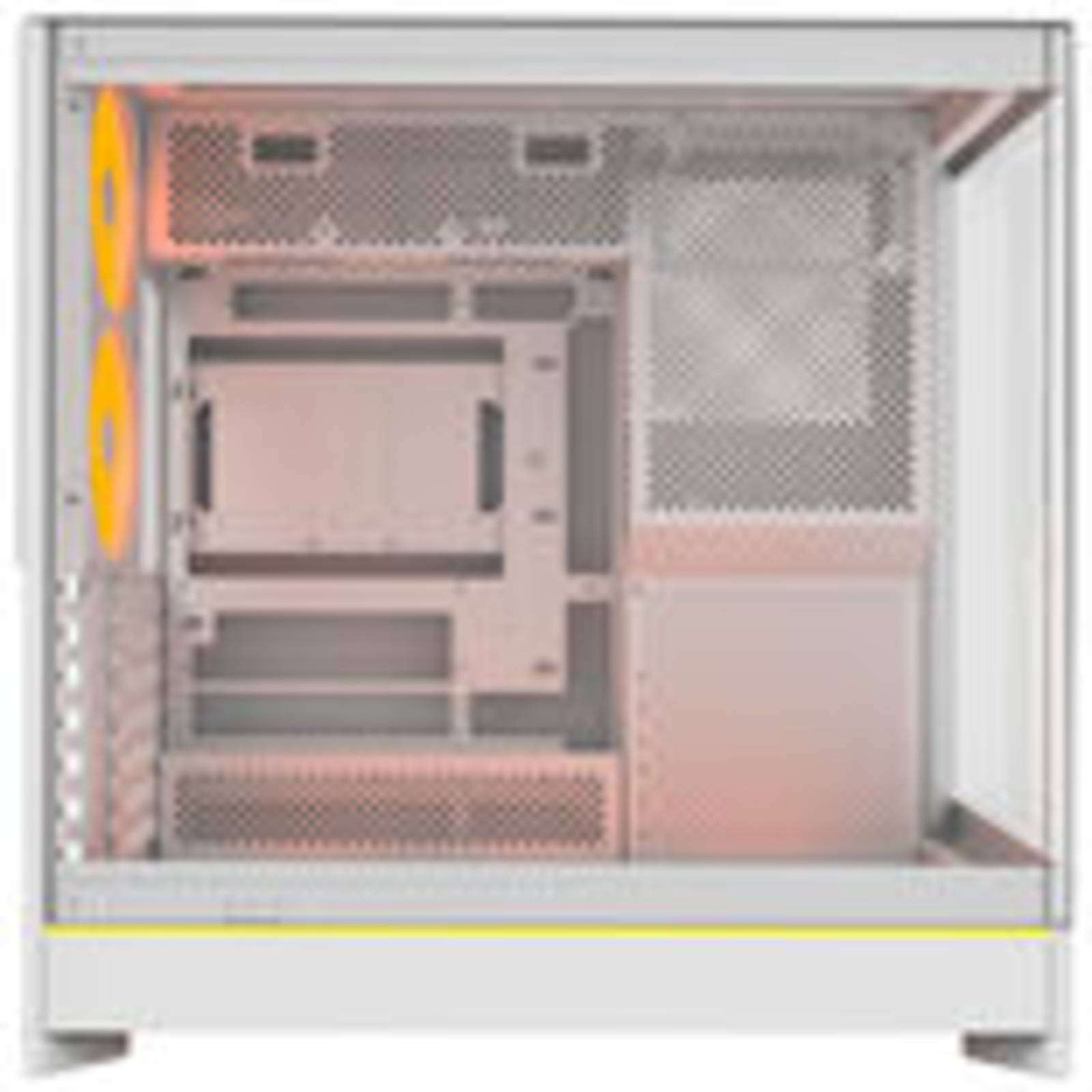 MONTECH HS02 PRO White Tempered Glass X 2