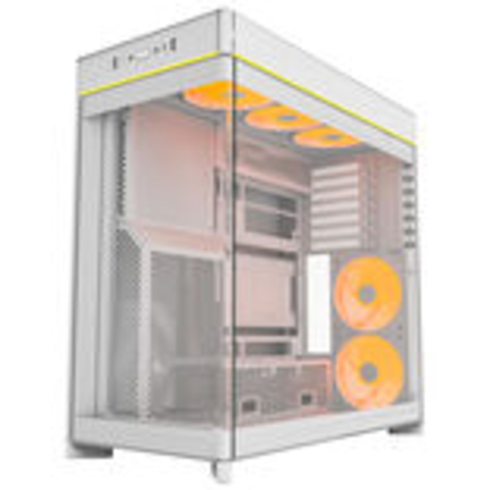 MONTECH HS02 PRO White Tempered Glass X 2