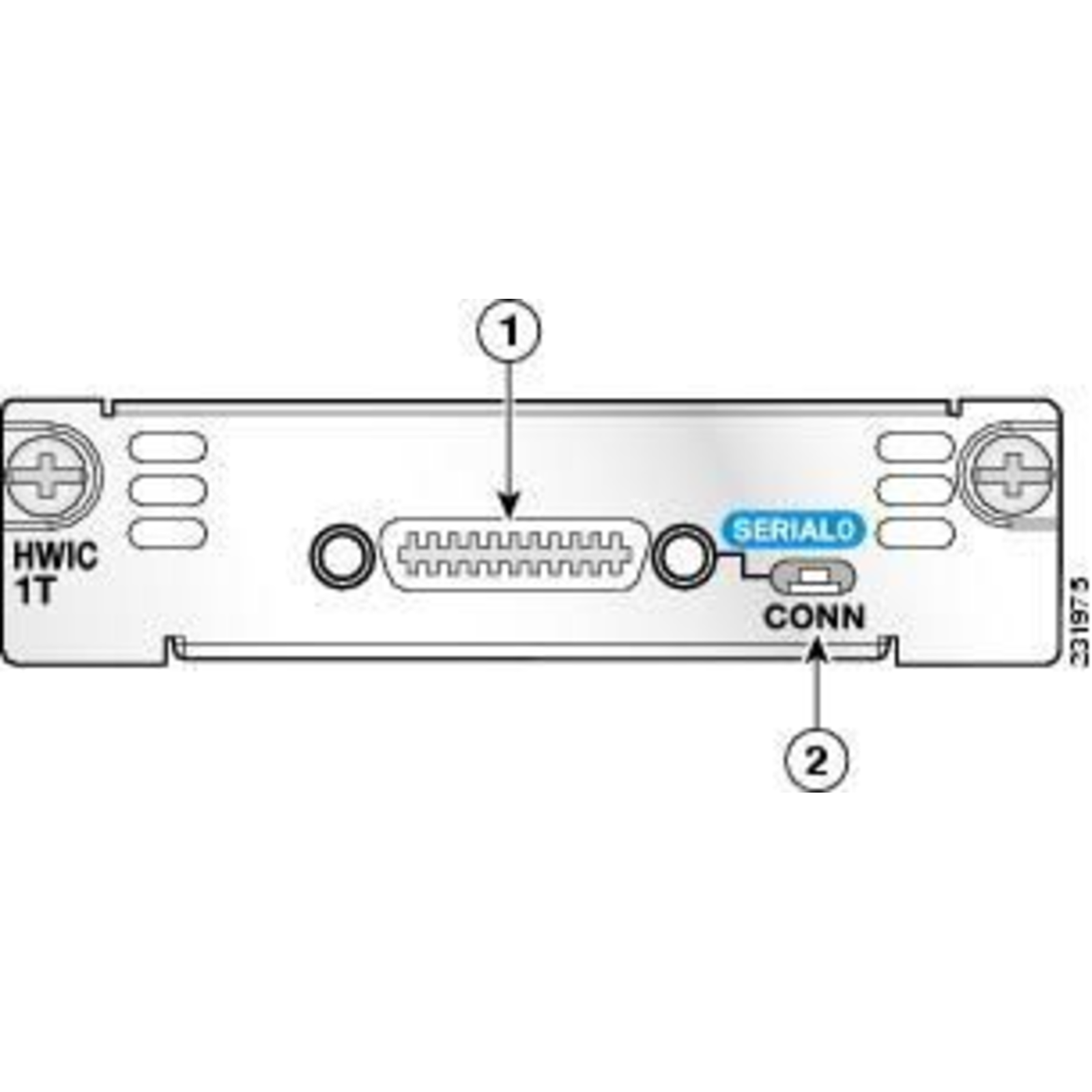 Cisco 1T 1-PORT SERIAL WANINTERFACE Card