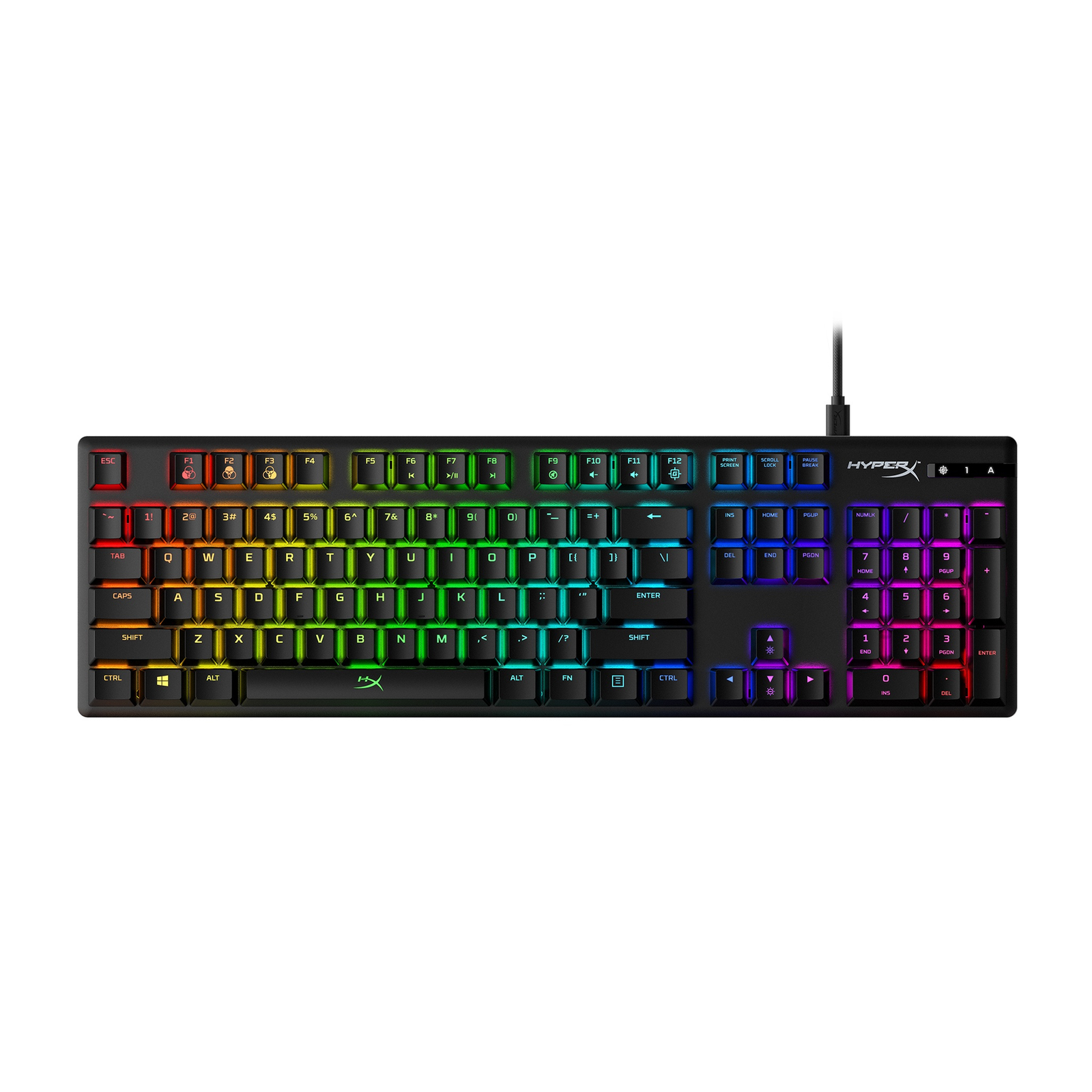 Kingston HyperX Alloy Origins Wired USB Mechanical Switch QWERTY RGB LED