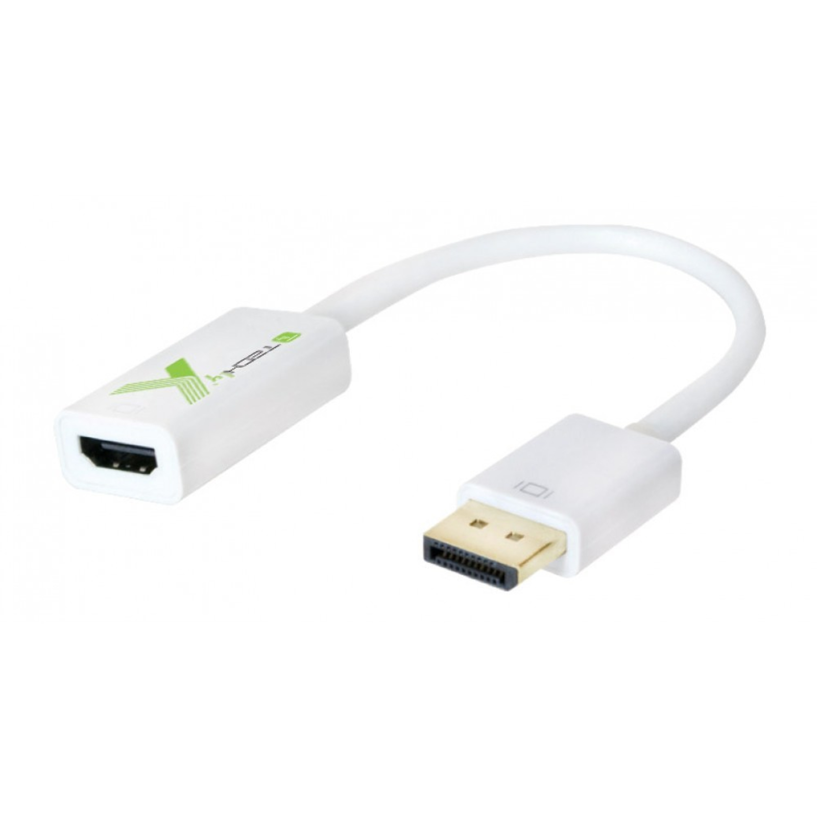 Techly Video Adapter DisplayPort Male Snapped to HDMI Female