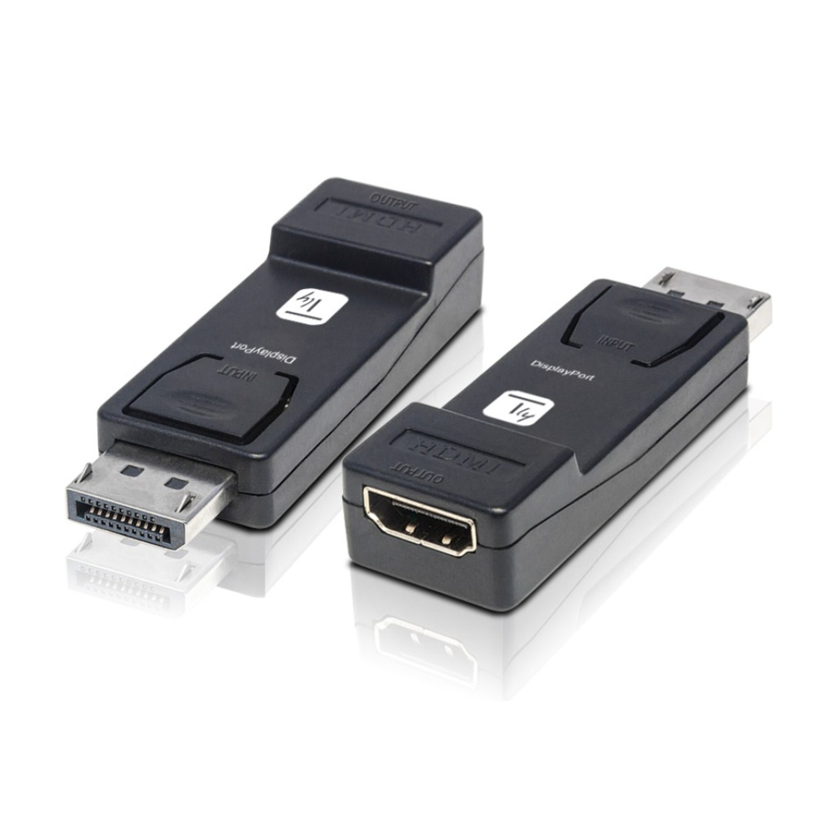 Techly Video Adapter DisplayPort Male Snapped to HDMI Female