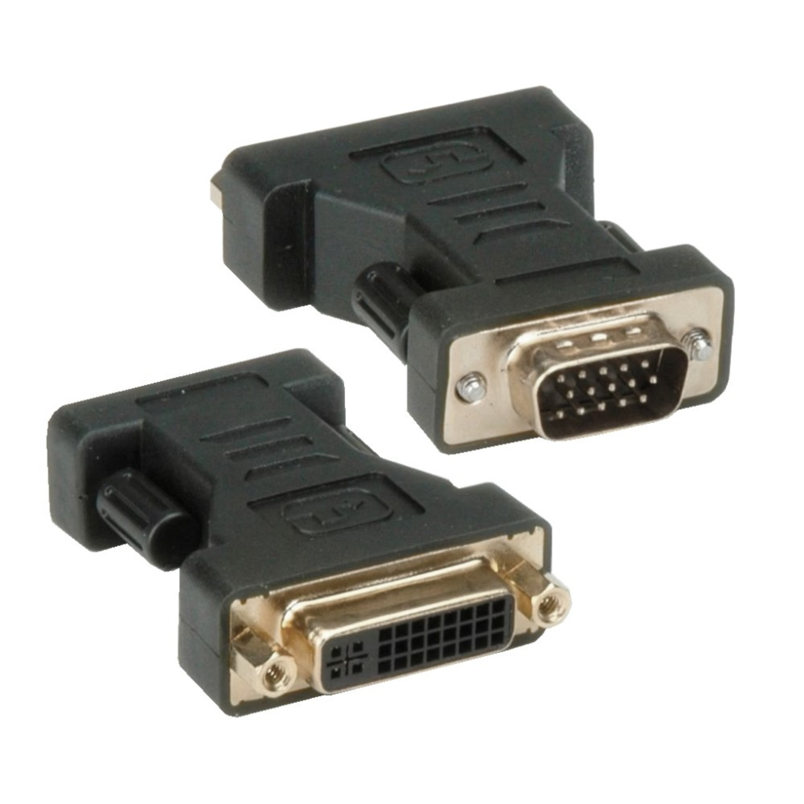 Techly Display Adapter HD-15 (VGA) (M) to DVI-I (F)