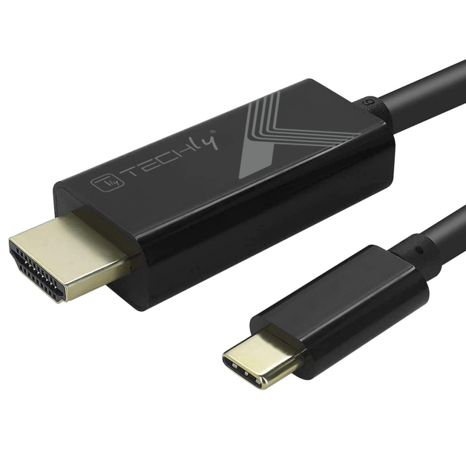 Techly USB Type C ST to HDMI 2.0 4K 2m Black