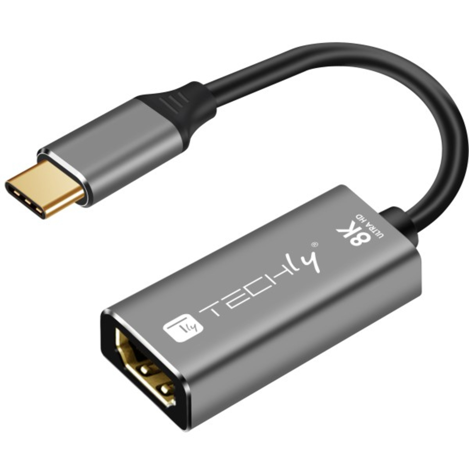 Techly Adapter USB-C to HDMI 2.1 0.15m