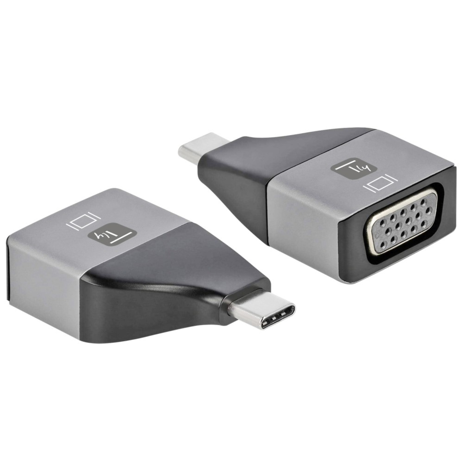 Techly Adapter USB-C M to VGA F