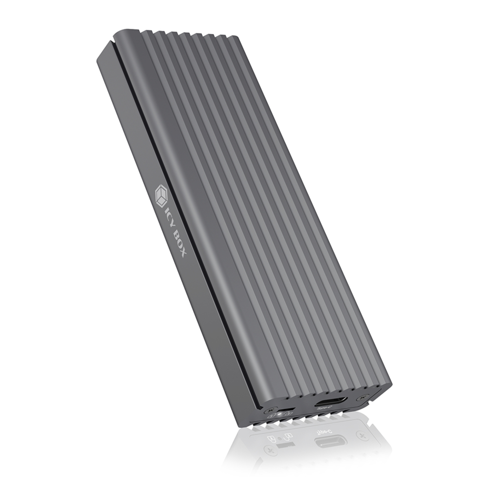 ICY BOX M.2 to USB 3.1 Host Aluminium M-Key Socket NVMe