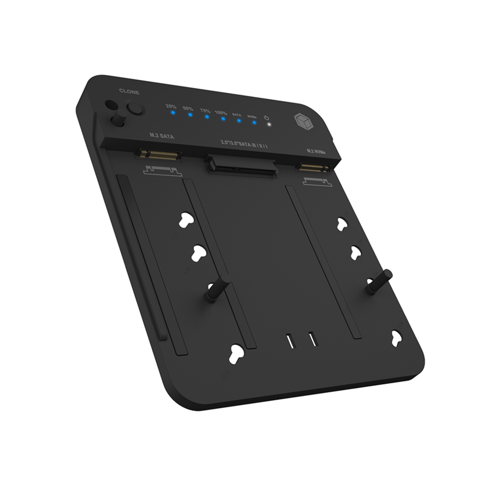 ICY BOX Docking Station Cloning Station for M.2 NVMe SSD And 2.5