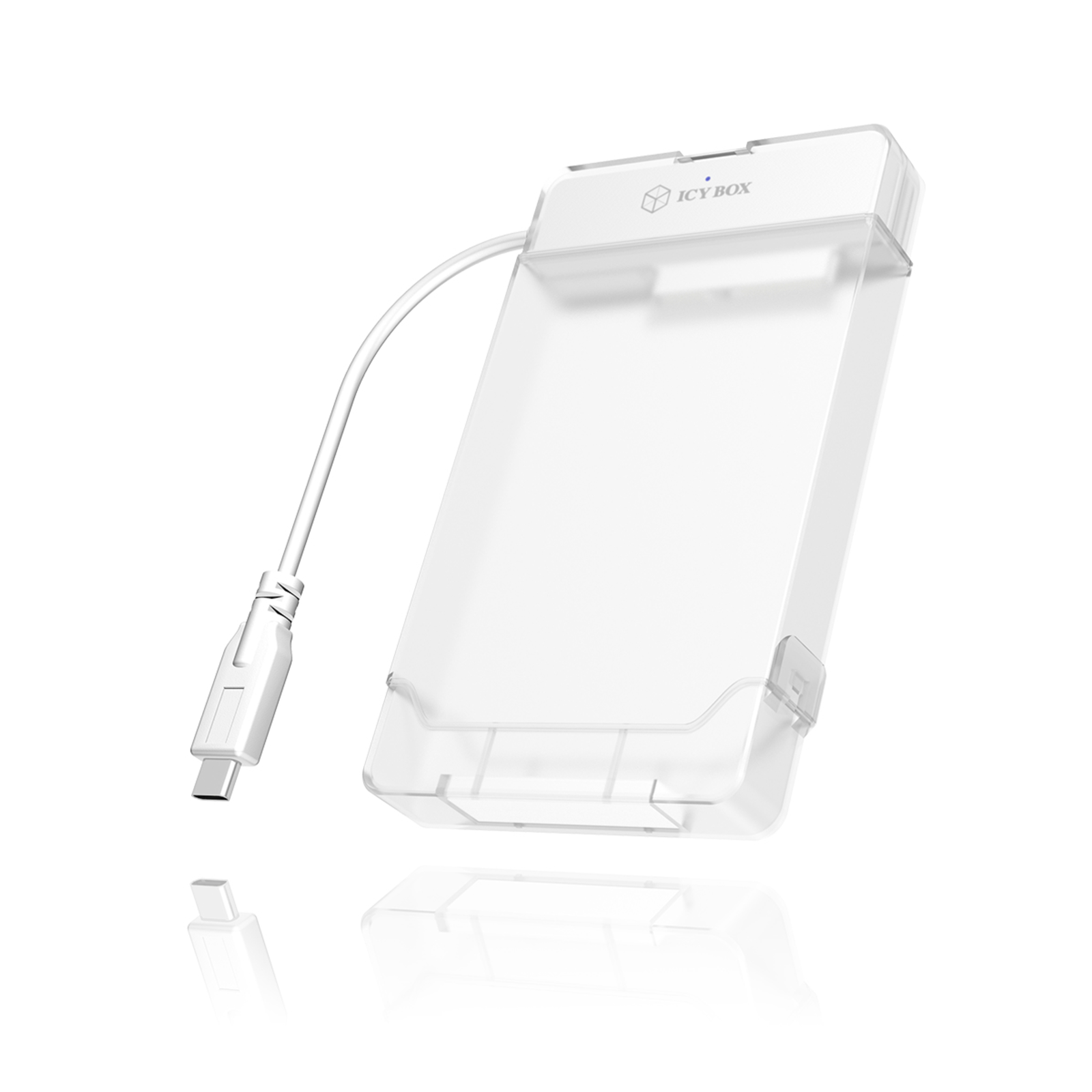ICY BOX Storage Enclosuredata Display Power EasySwap Mechanism 2.5inch 6.4cm
