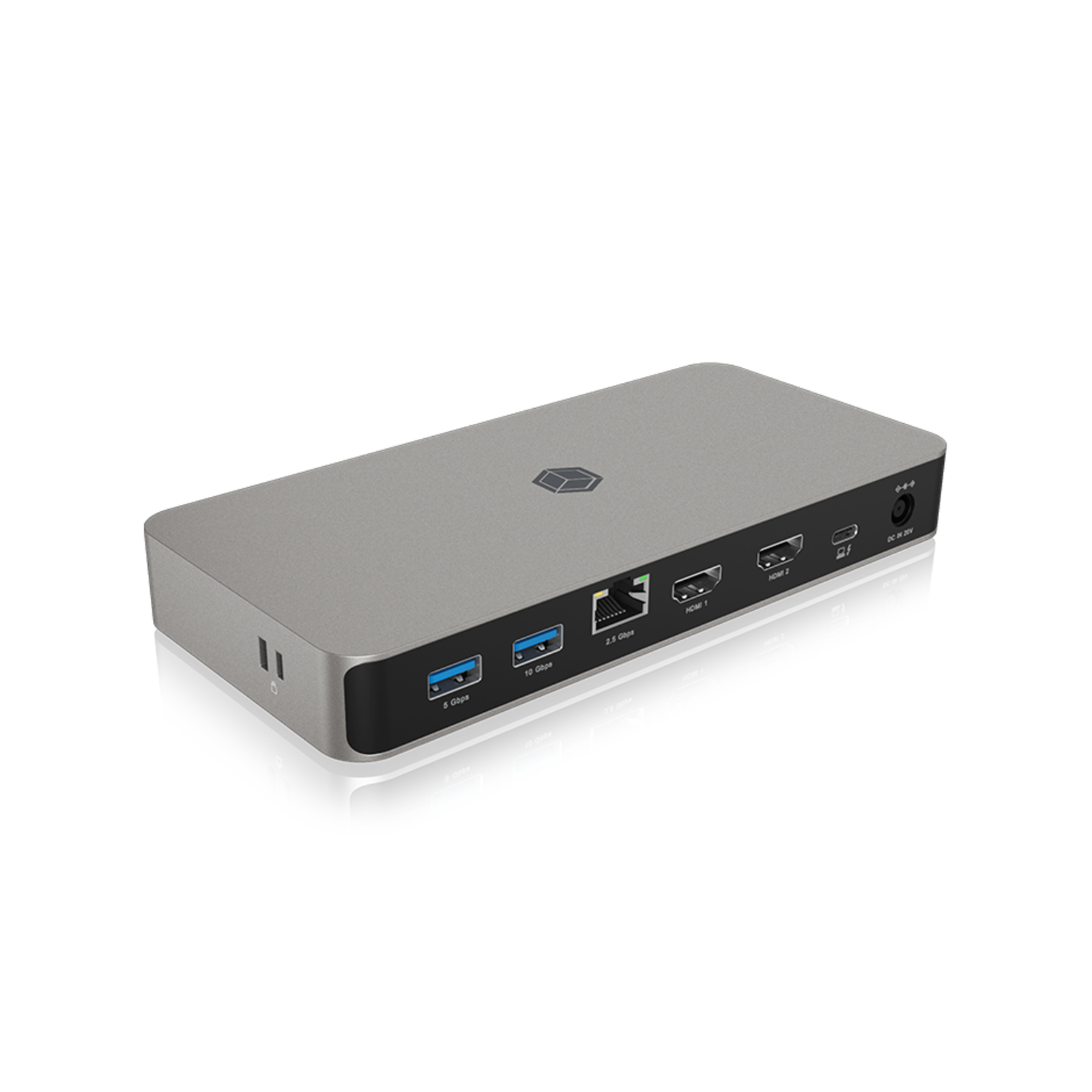 ICY BOX Docking Station USB Type-C with Double Video Output