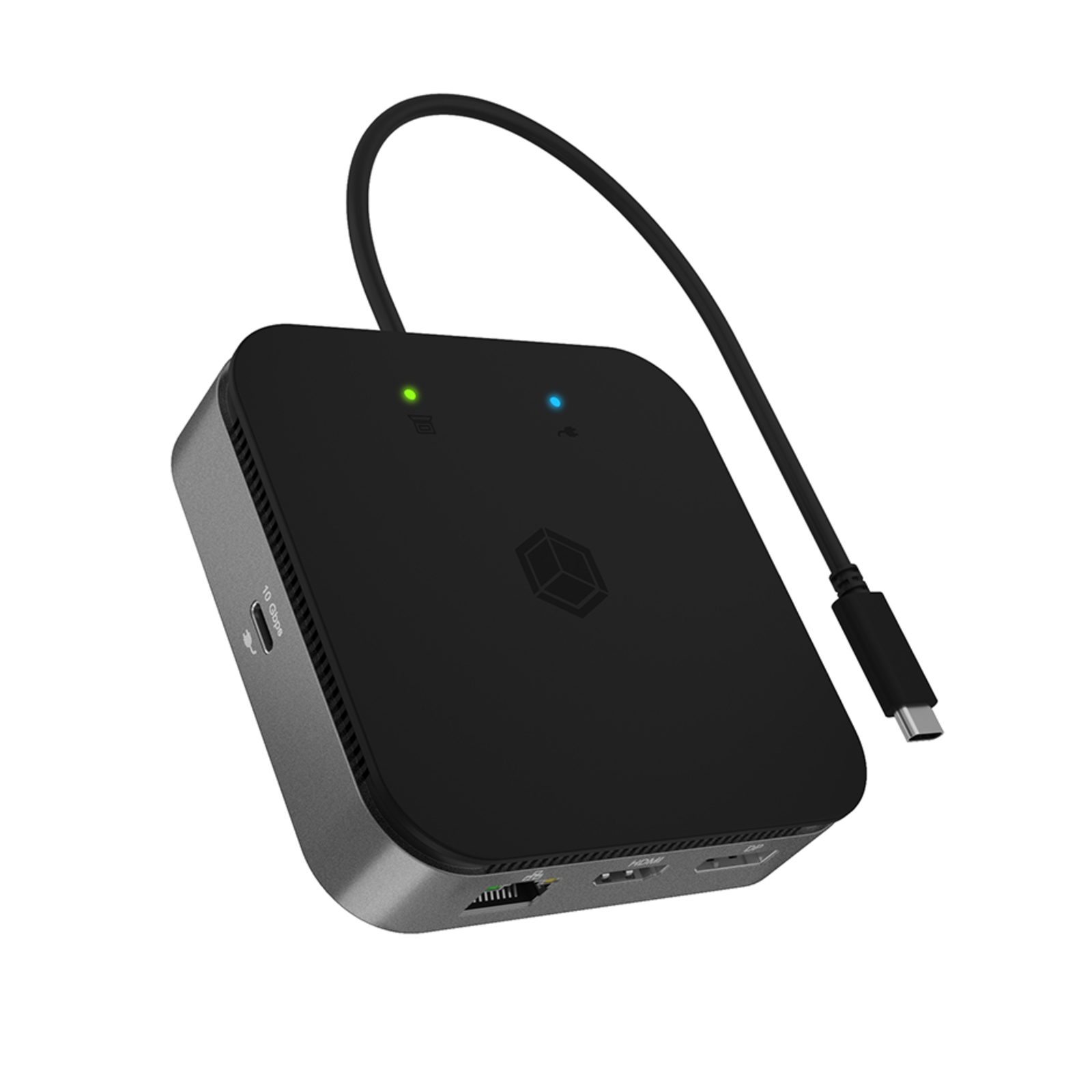 ICY BOX Docking Station USB 3.2 Type-C Withdouble Video Output