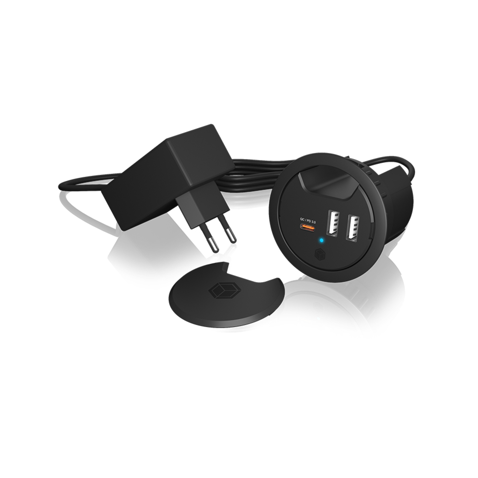 ICY BOX Desktop Charger for with Power Delivery Quick Charge