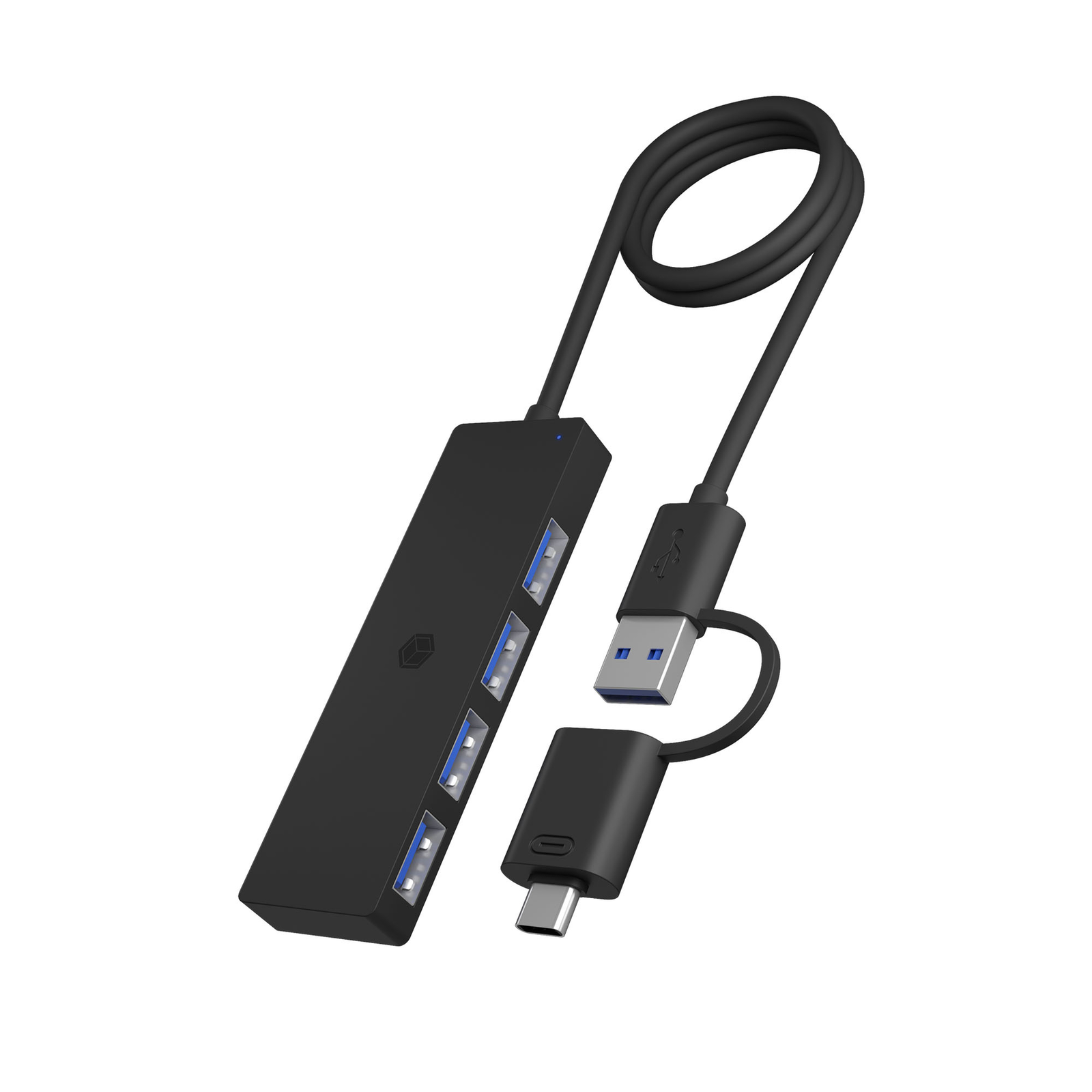 ICY BOX IB-HUB1424-C3 with USB 3.2 Gen 1 Type-C And Type-A