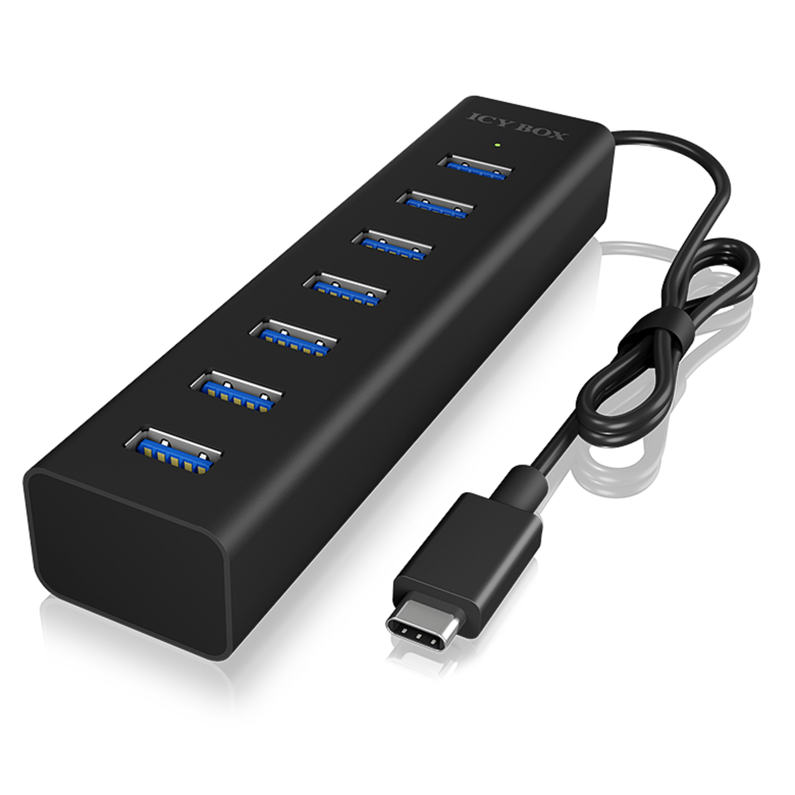 ICY BOX IB-HUB1700-C3 USB-C HUB 7-Port 7xUSB 3.0