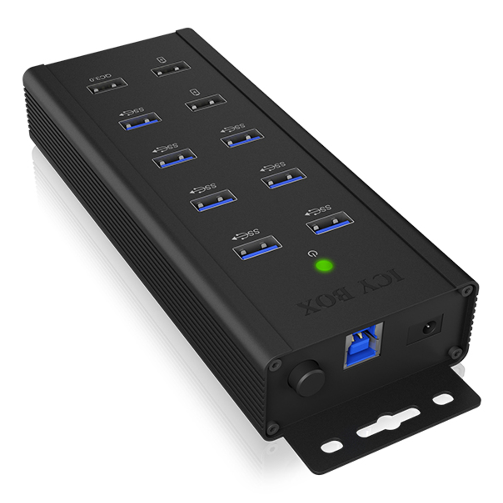 ICY BOX Hub 7-Port USB 3.0 IB-HUB1703-QC3 Incl. 3 Charging Ports