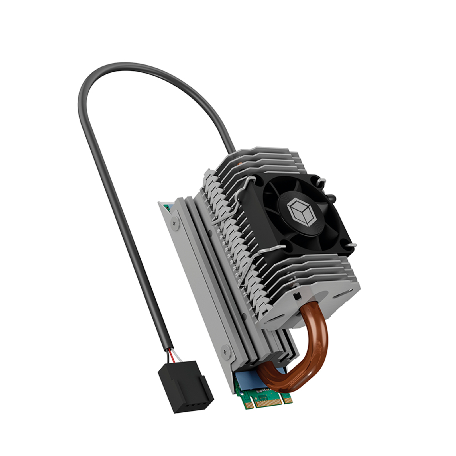 ICY BOX Cooling Unit SSD M.2 Swivelling