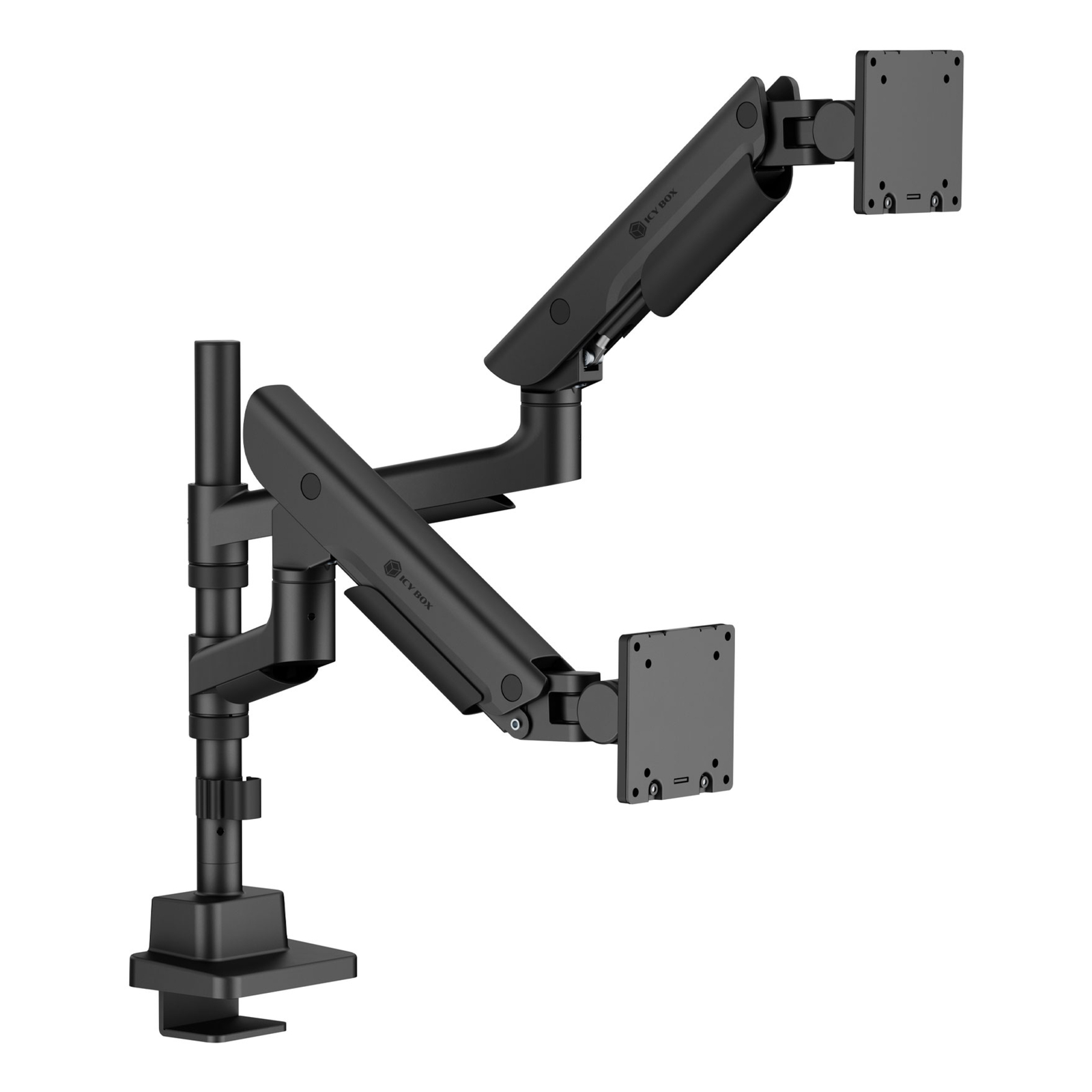ICY BOX ICY IB-MS702-7 Monitor Holder 2 Displays up to 57 Table Mounting