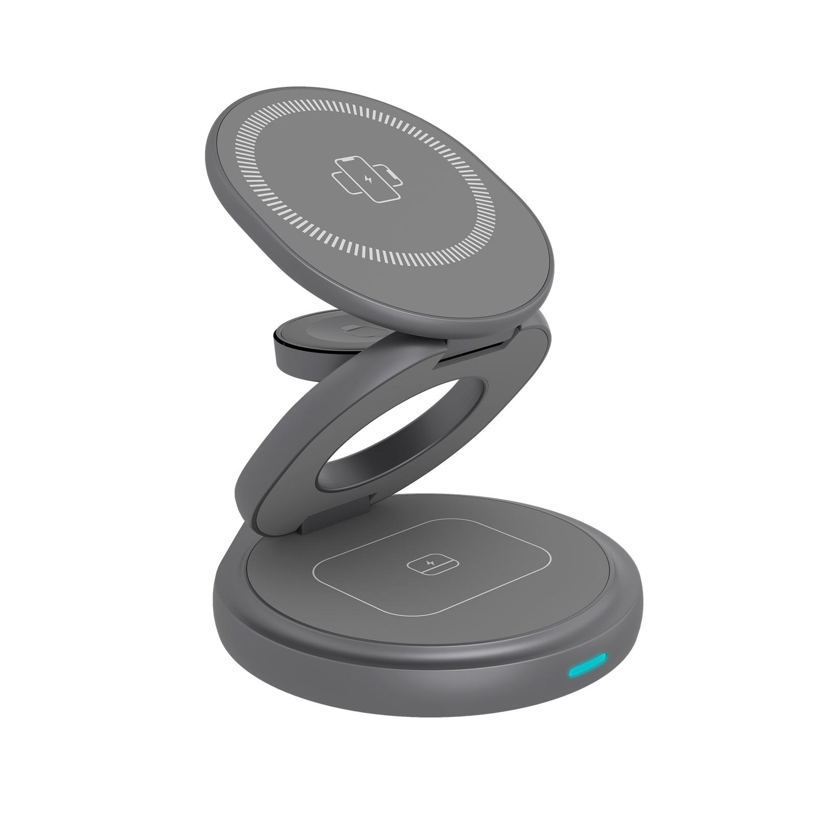 ICY BOX IB-SH101-CH Wireless Charger for Watch Phone And Earphones