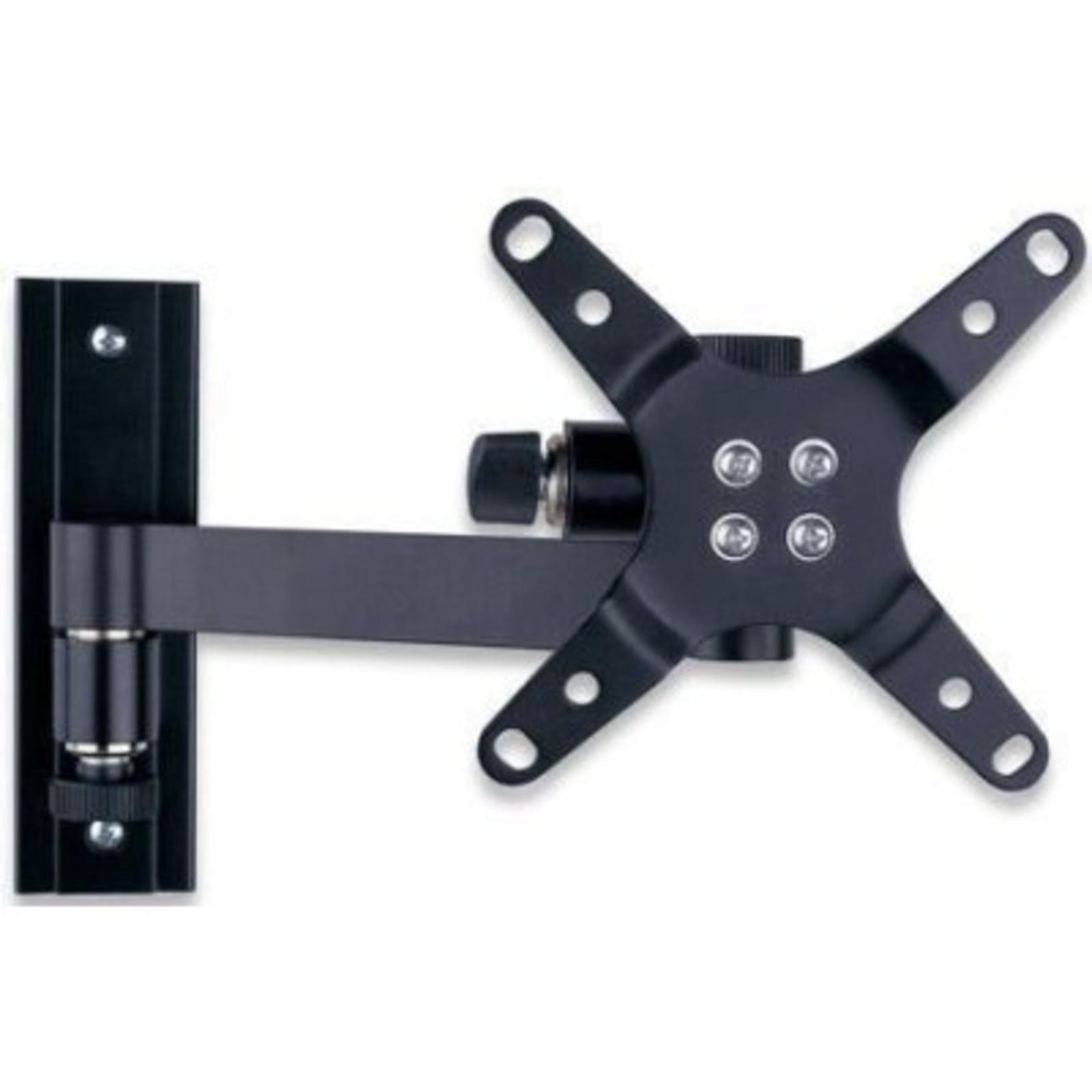 Techly ICA-LCD 105BK Mounting Kit Wall Plate Display Bracket Adjustable Arm LCD TV Black Size