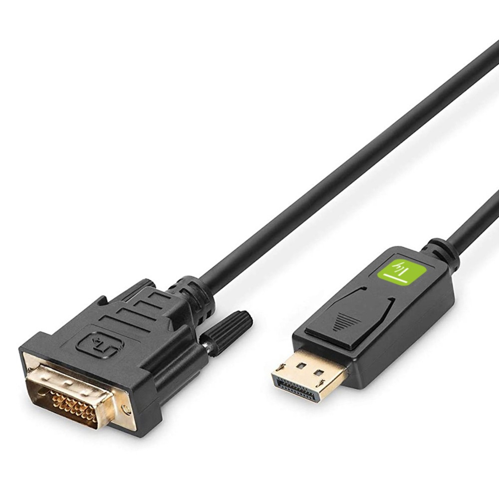 Techly Adapter Cable DisplayPort (M) to DVI-D (M)