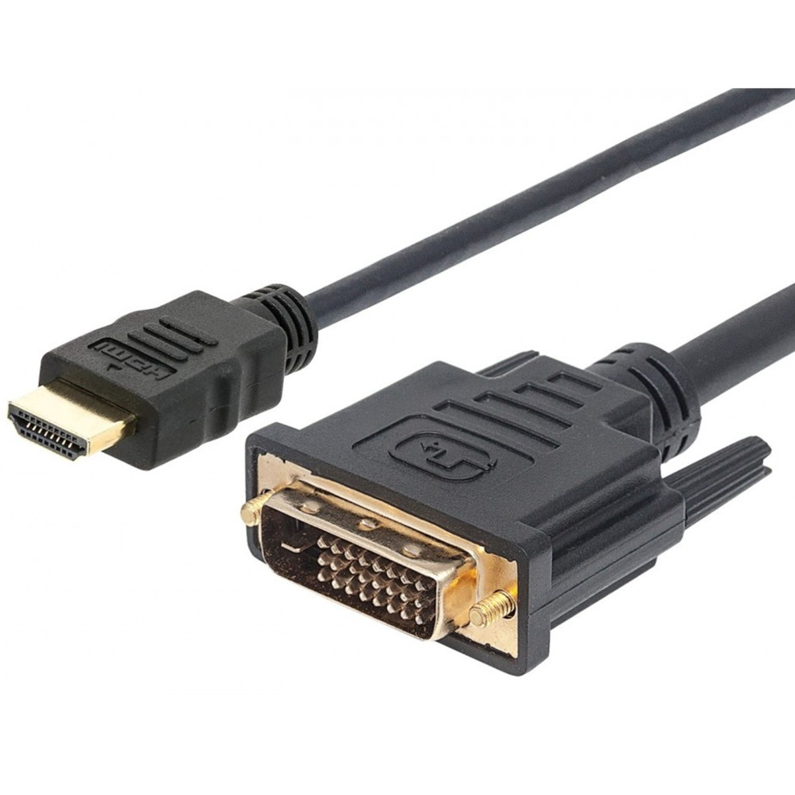 Techly Adapter Cable HDMI Male to DVI-D Male