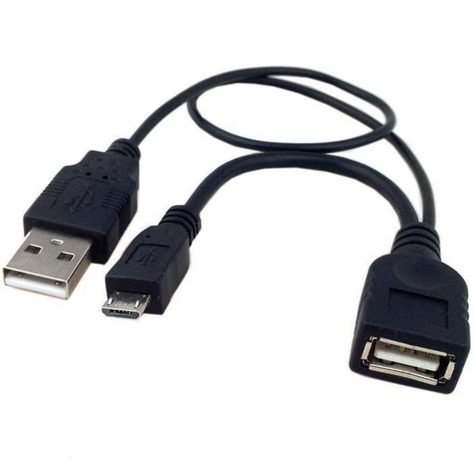 Techly IC Intracom ICOC MUSB-MC2 USB Cable USB (W) to USB (power Only)