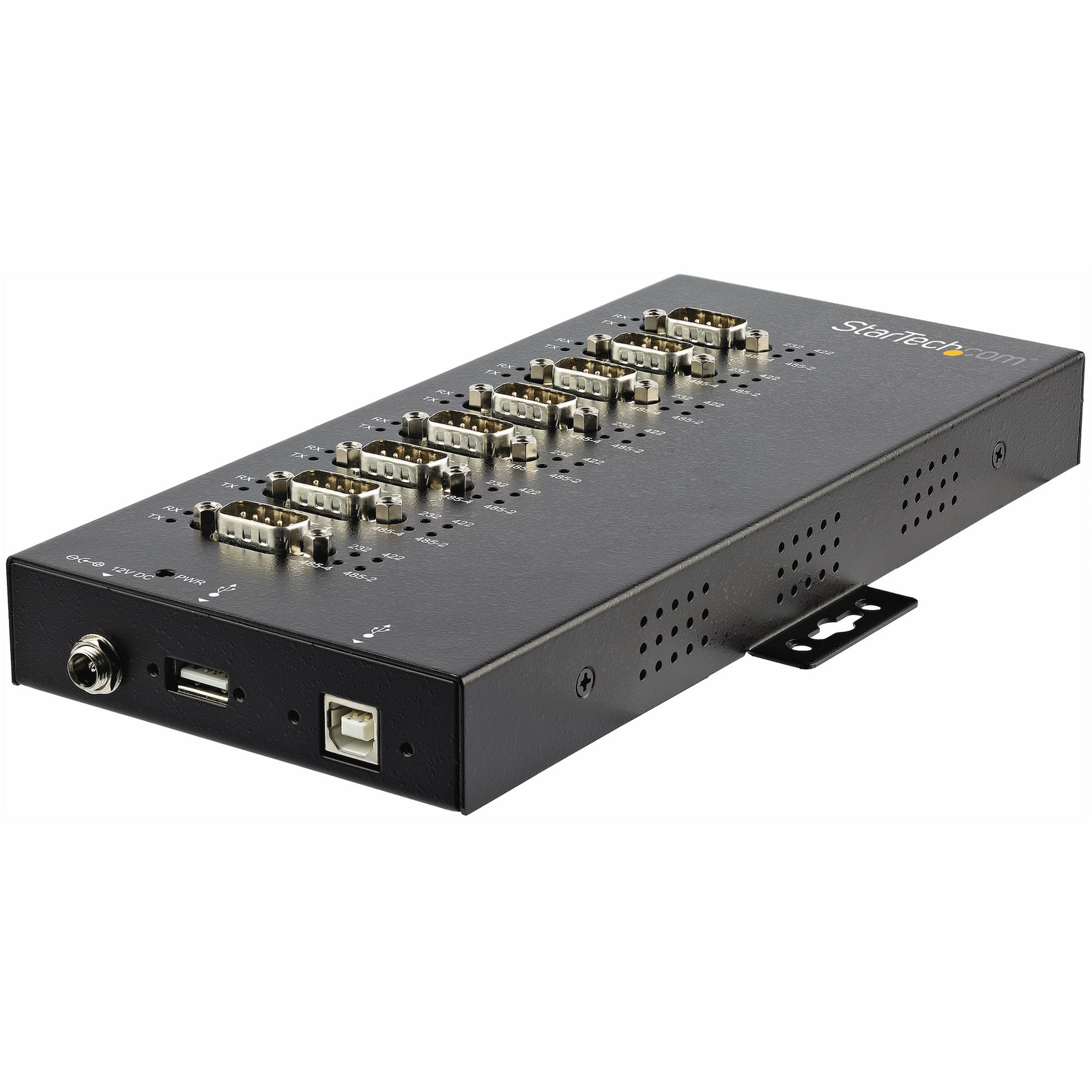StarTech.com 8 Port Serial Hub USB to RS232-RS485-RS422 Adapter Industrial USB 2.0 to DB9