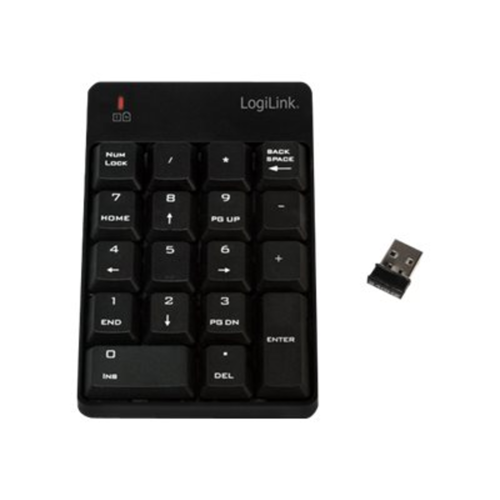 LogiLink ID0120 Wireless Number Pad Black