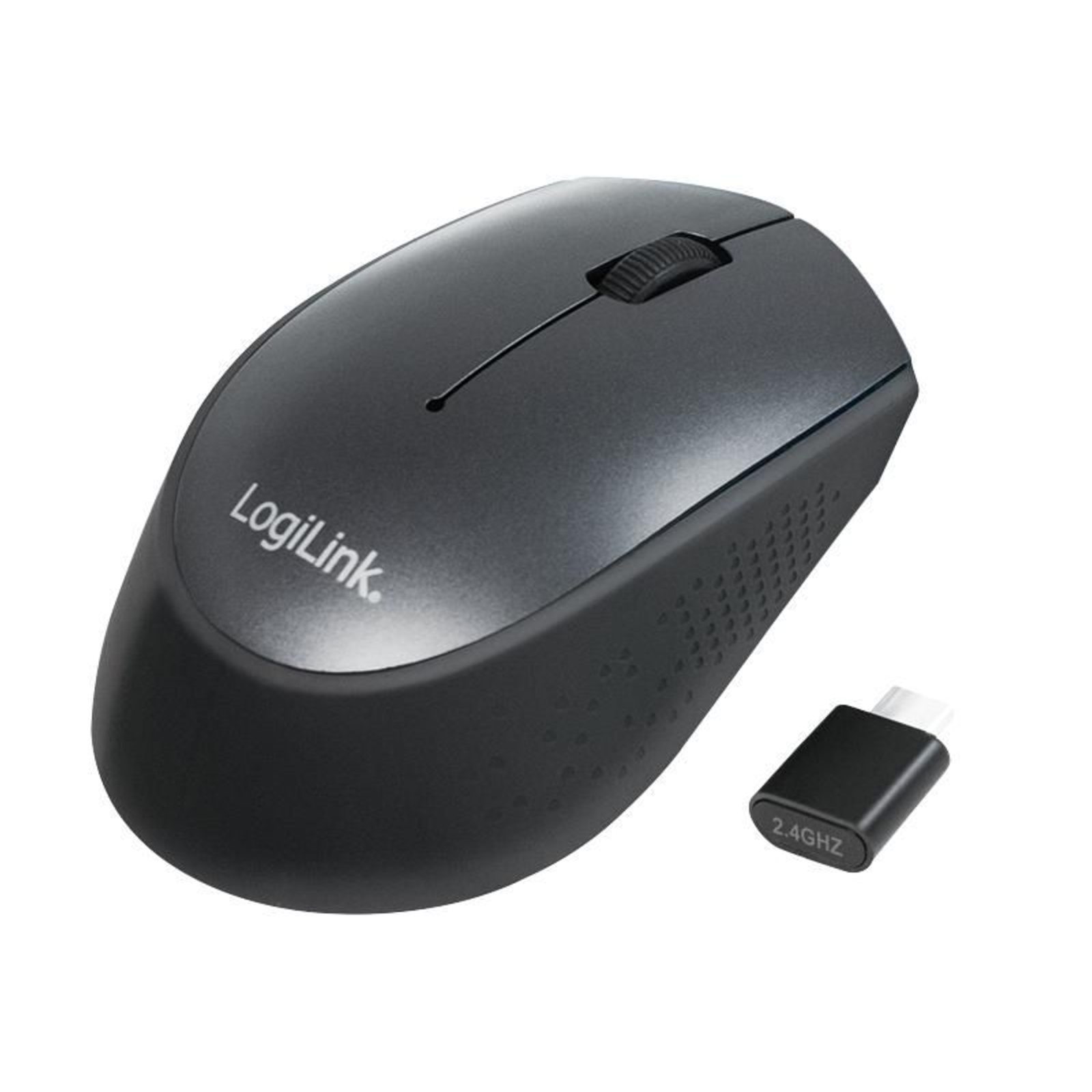 LogiLink ID0160 Wireless Optical Mouse Black 3 Buttons 1200 Dpi