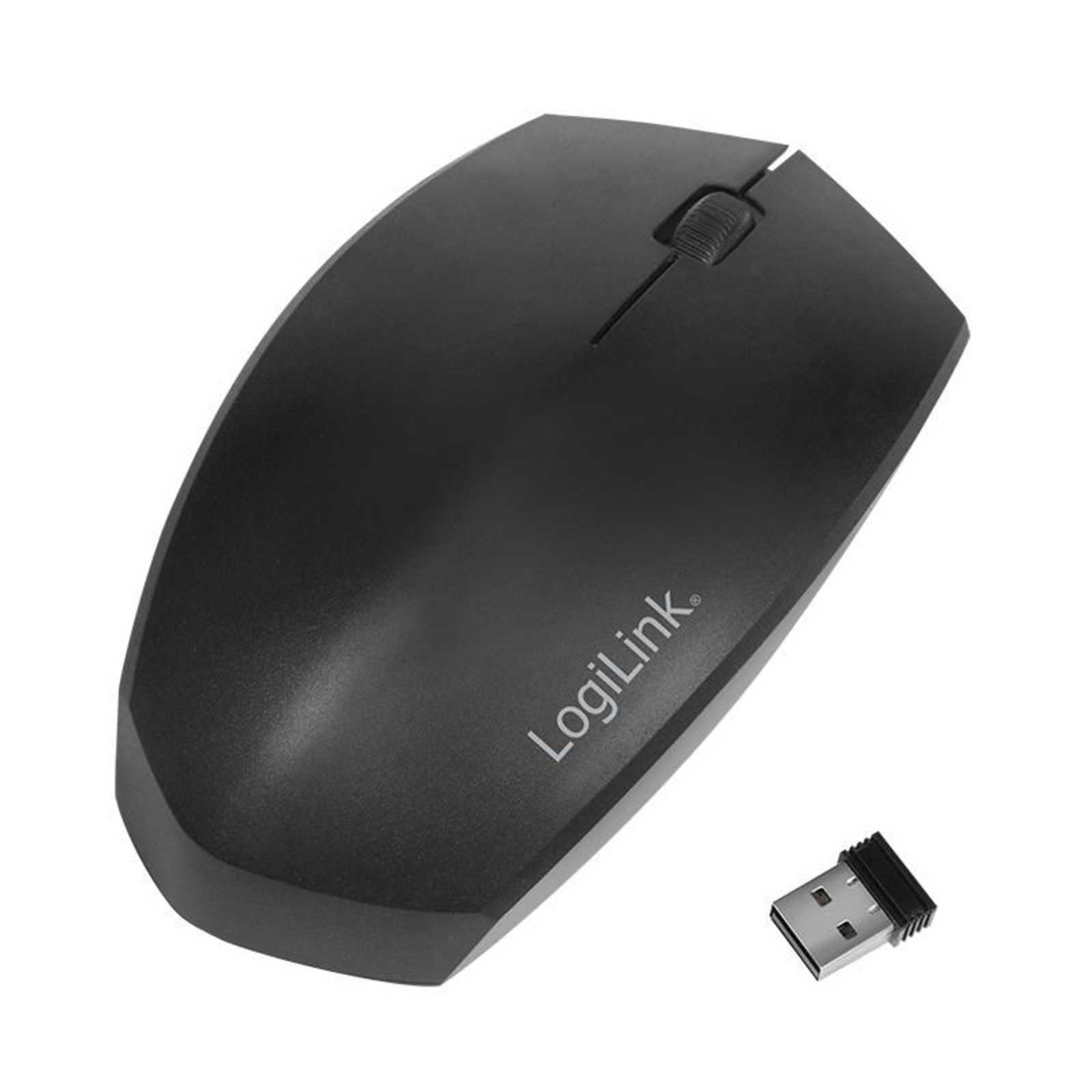 LogiLink Mouse Bluetooth 4.2 + Radio 2.4 GHz Dual Mode Black