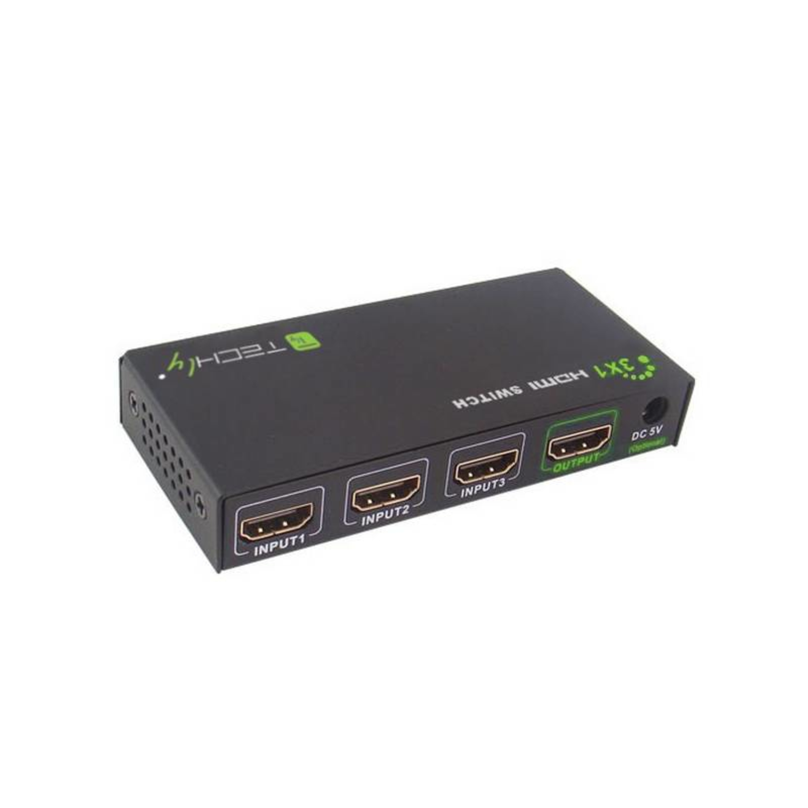 Techly HDMI Switch 4K UHD 3D 3-way