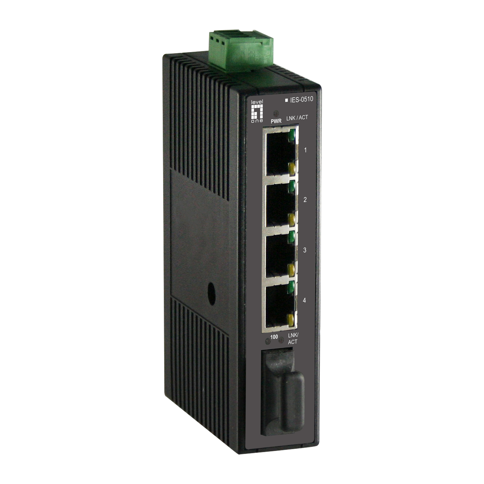 LevelOne Switch 4x FE IES-0510 1xSC