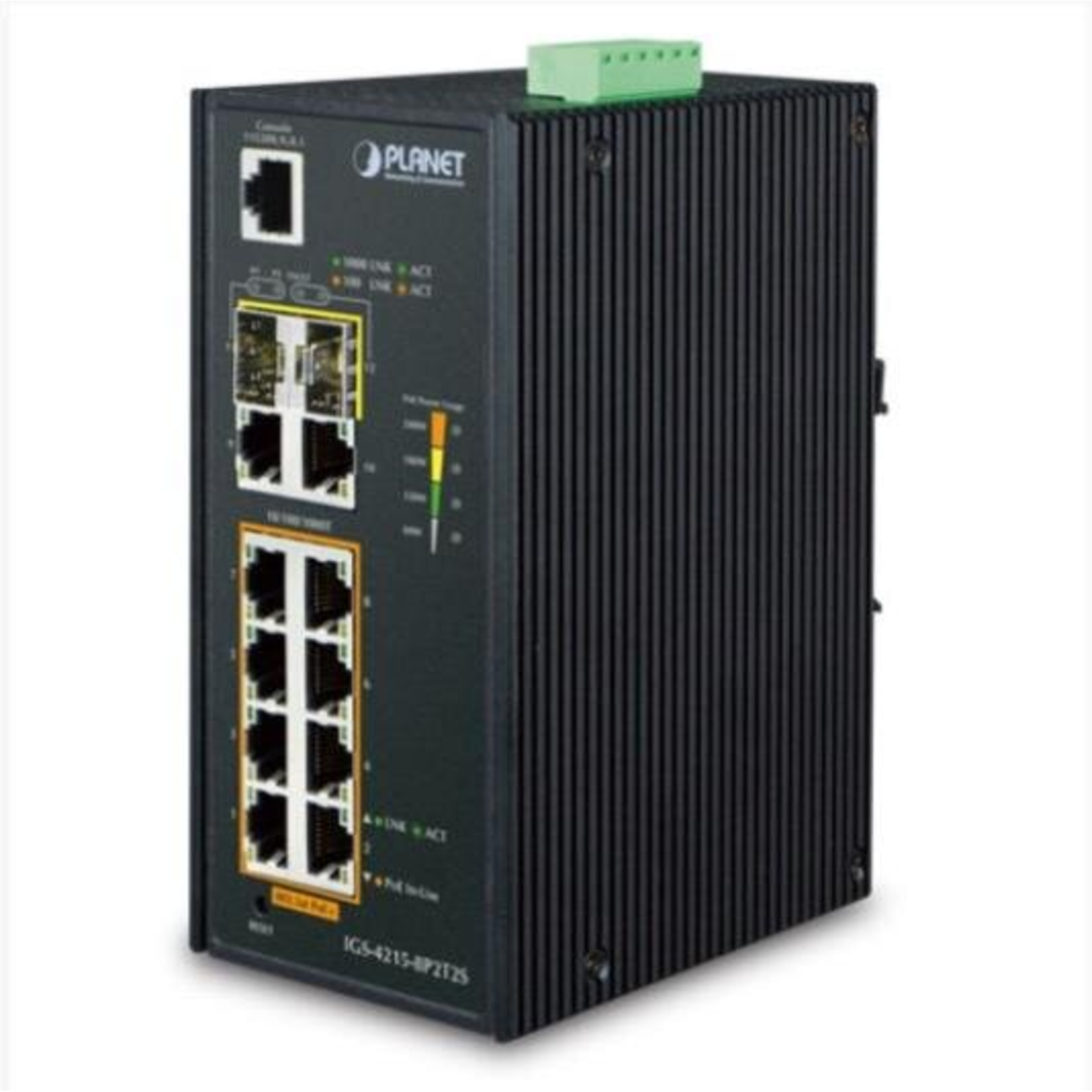 PLANET IGS-4215-8P2T2S Switch Managed 8 X 10/100/1000 (PoE+)