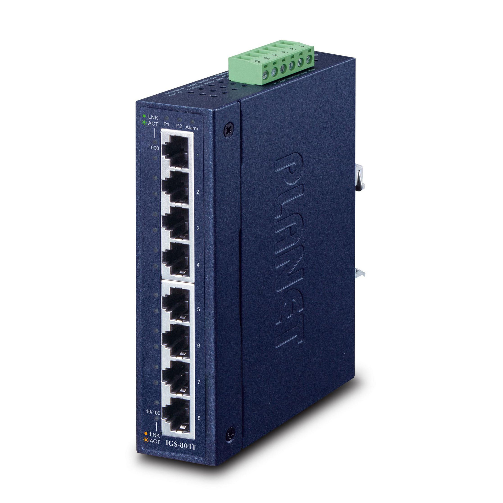 Planet IGS-801T 8-Port Industrial Gigabit Ethernet Switch