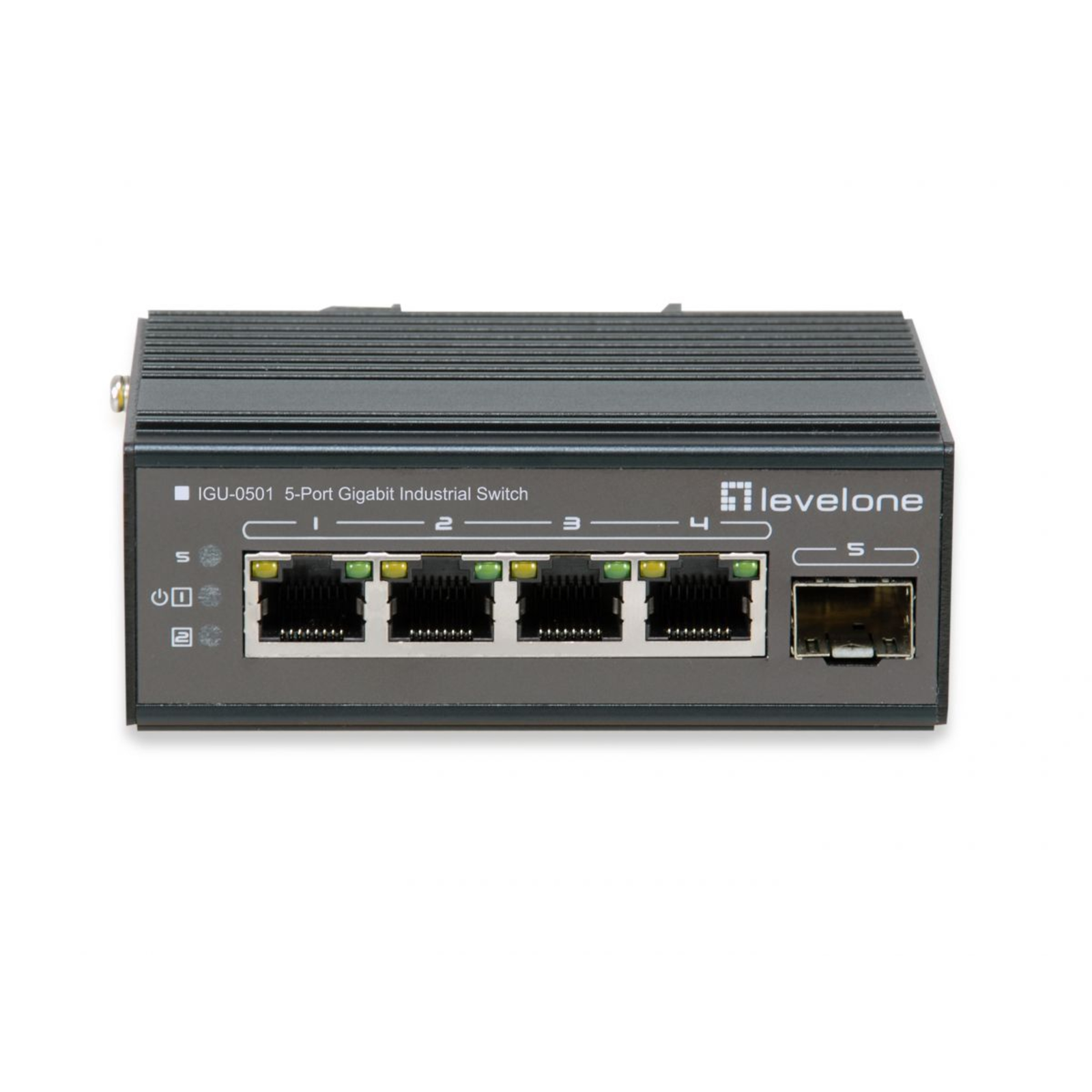 LevelOne Switch 4x GE IGU-0501 1xGSFP