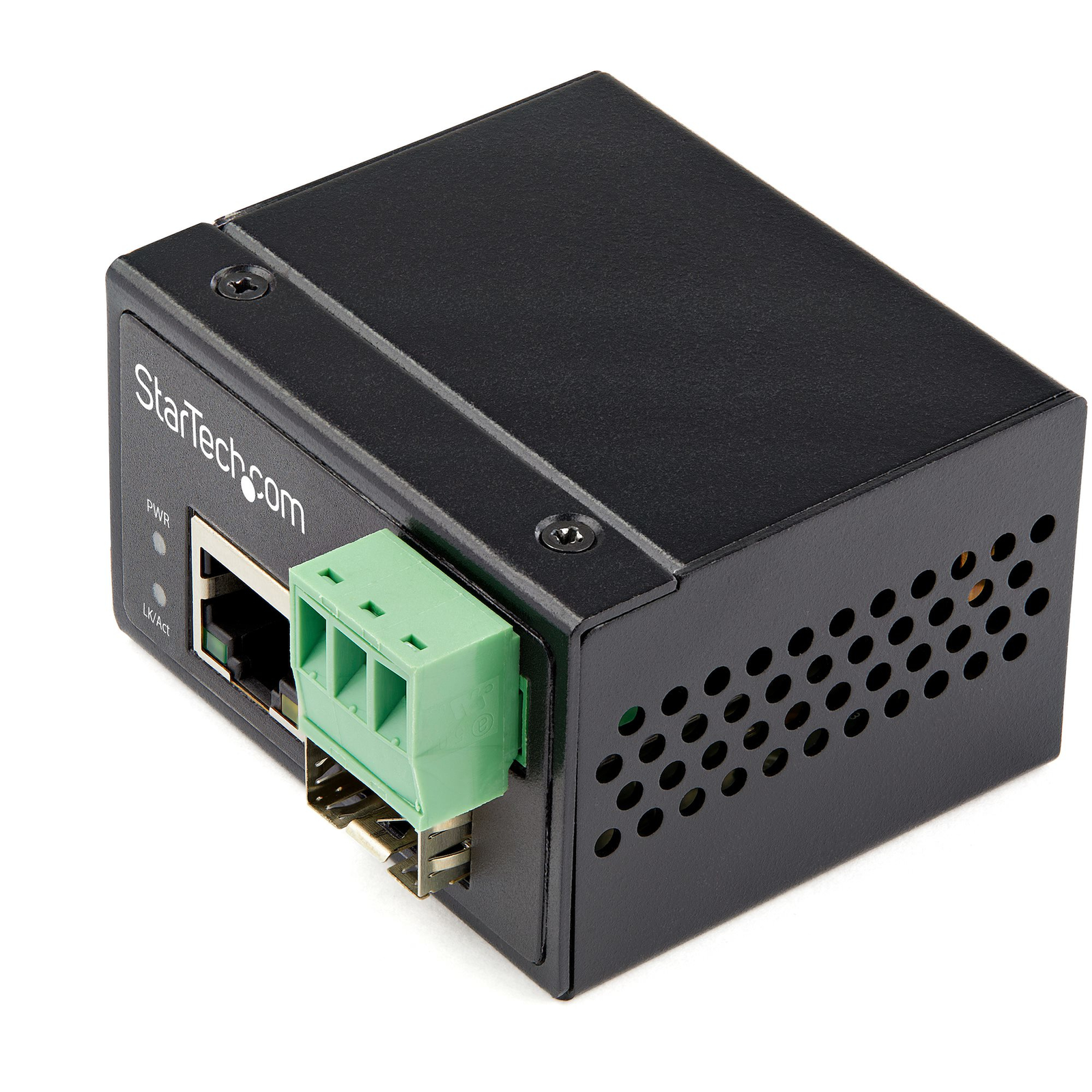 StarTech.com Industrial Media Converter 100 Mbits Media Converter Fibre Optic Copper Singlemode