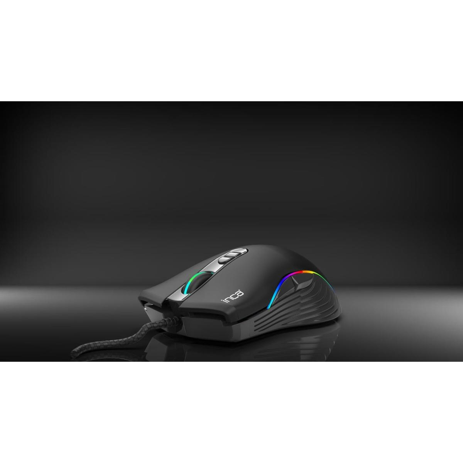 INCA Cian INCA RGB MACRO KEYS PROFESSIONAL GAMING MOUSE